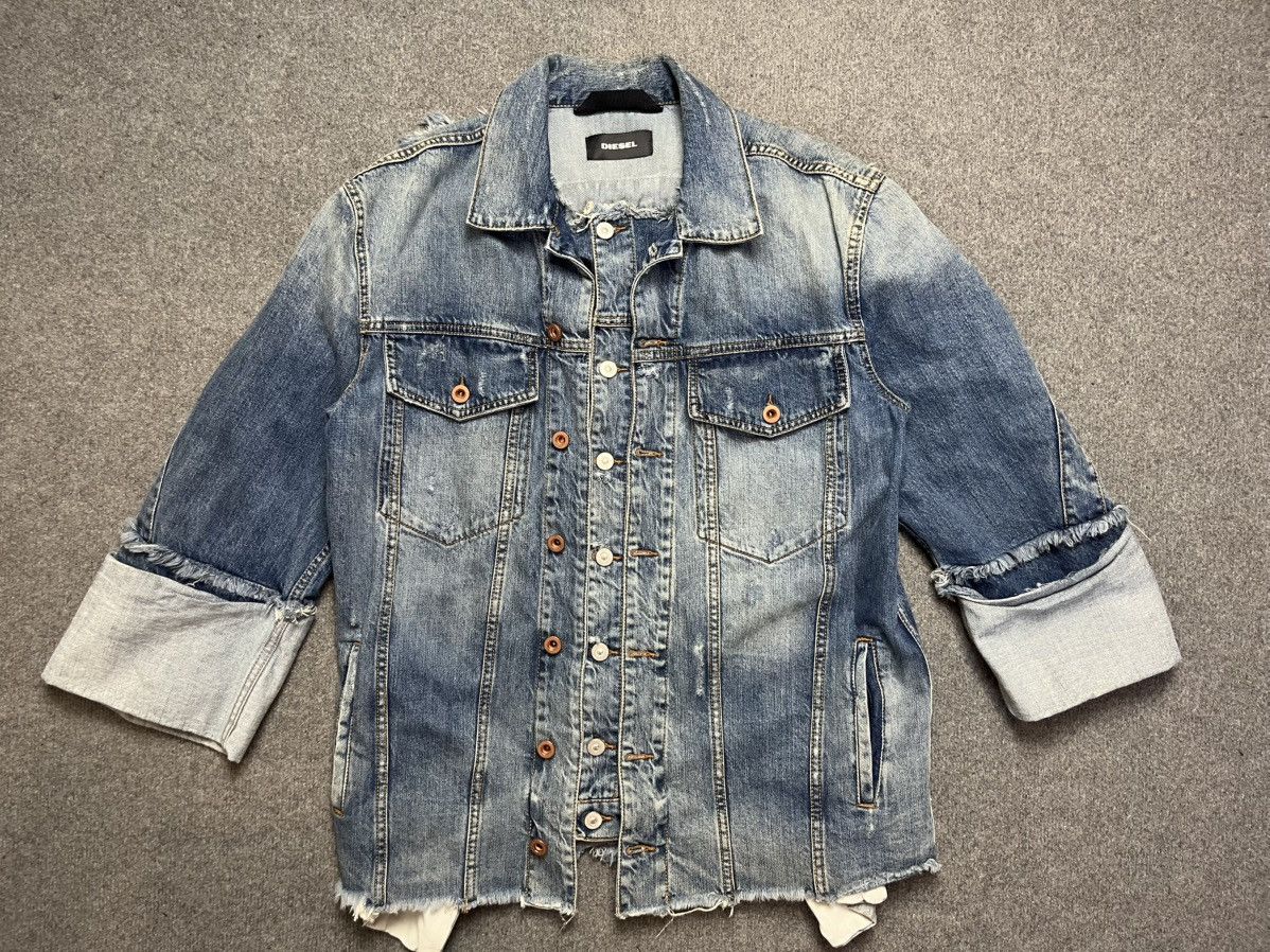 Diesel × If Six Was Nine × Le Grande Bleu (L.G.B.) Diesel avant garde denim jacket Size US S / EU 44-46 / 1 - 3 Thumbnail