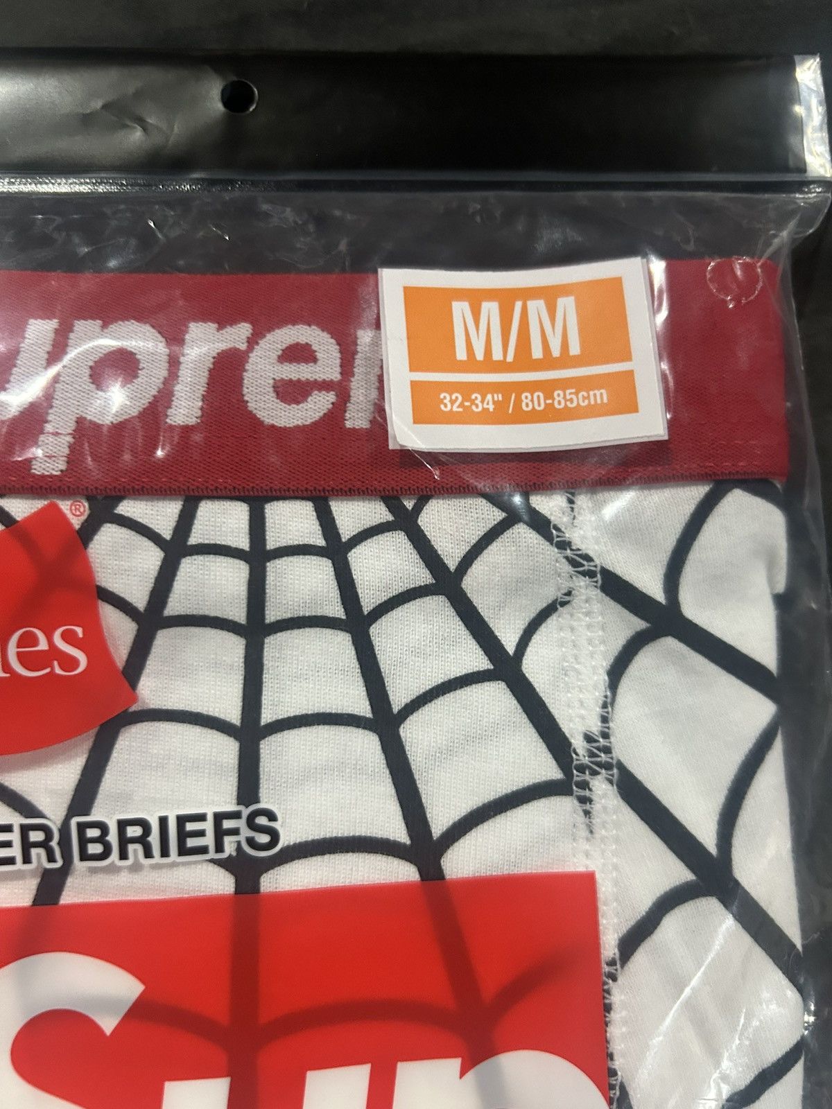 Hanes × Supreme Supreme®/Hanes® Spider-Man Boxer Briefs in size Medium Size 32 - 3 Thumbnail