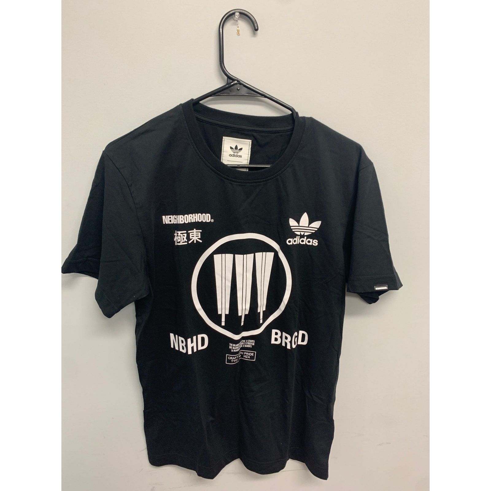 Adidas Adidas x NBHD Logo Tee Black Size Small BRAND NEW SHIPS NOW Size US S / EU 44-46 / 1 - 1 Thumbnail