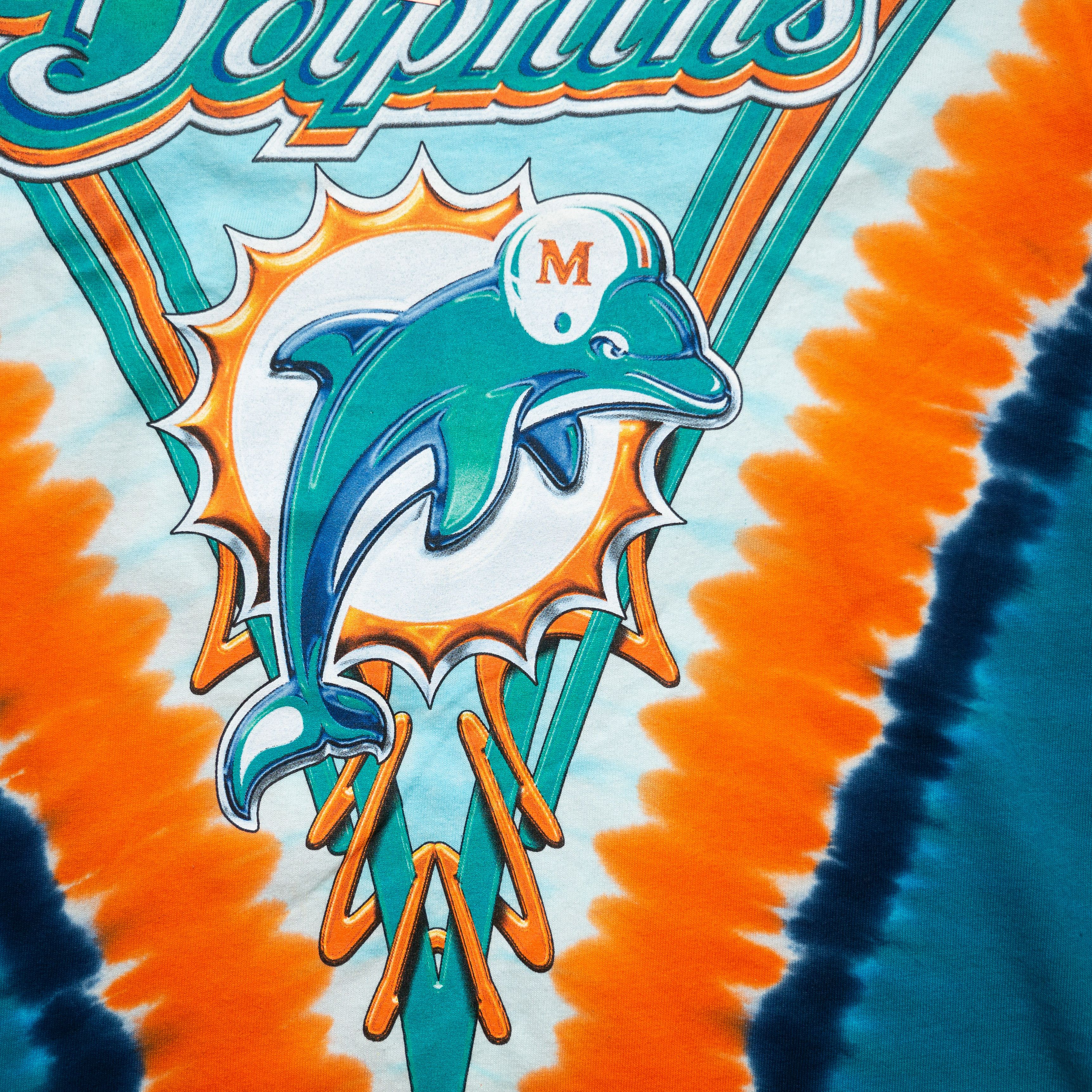 Liquid Blue × NFL × Vintage Vintage Liquid Blue NFL Miami Dolphins Tie-dye T-shirt New M Size US M / EU 48-50 / 2 - 3 Thumbnail