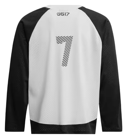 Japanese Brand × Vintage "G617-Black-L" V-neck Patchwork Jersey Size US L / EU 52-54 / 3 - 2 Thumbnail