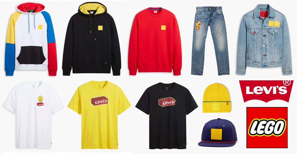 LEGO × Levi's NWT w/Wearable 6x6 Baseplate – Red Crew Sweatshirt Size US L / EU 52-54 / 3 - 13 Thumbnail