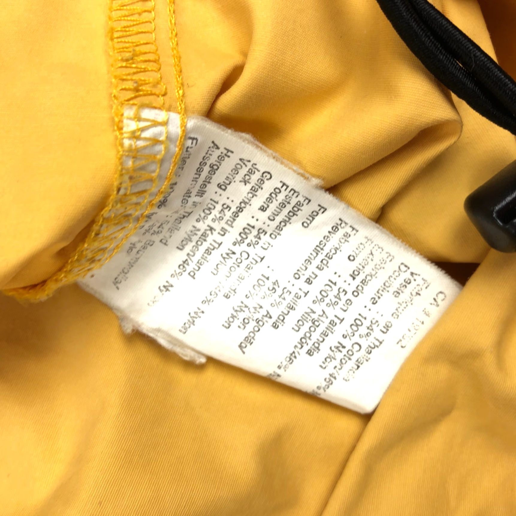 Timberland VINTAGE Timberland Anorak Jacket Mens XL Yellow Y2K Pullover Rain Wind Weathergear Size US XL / EU 56 / 4 - 6 Thumbnail