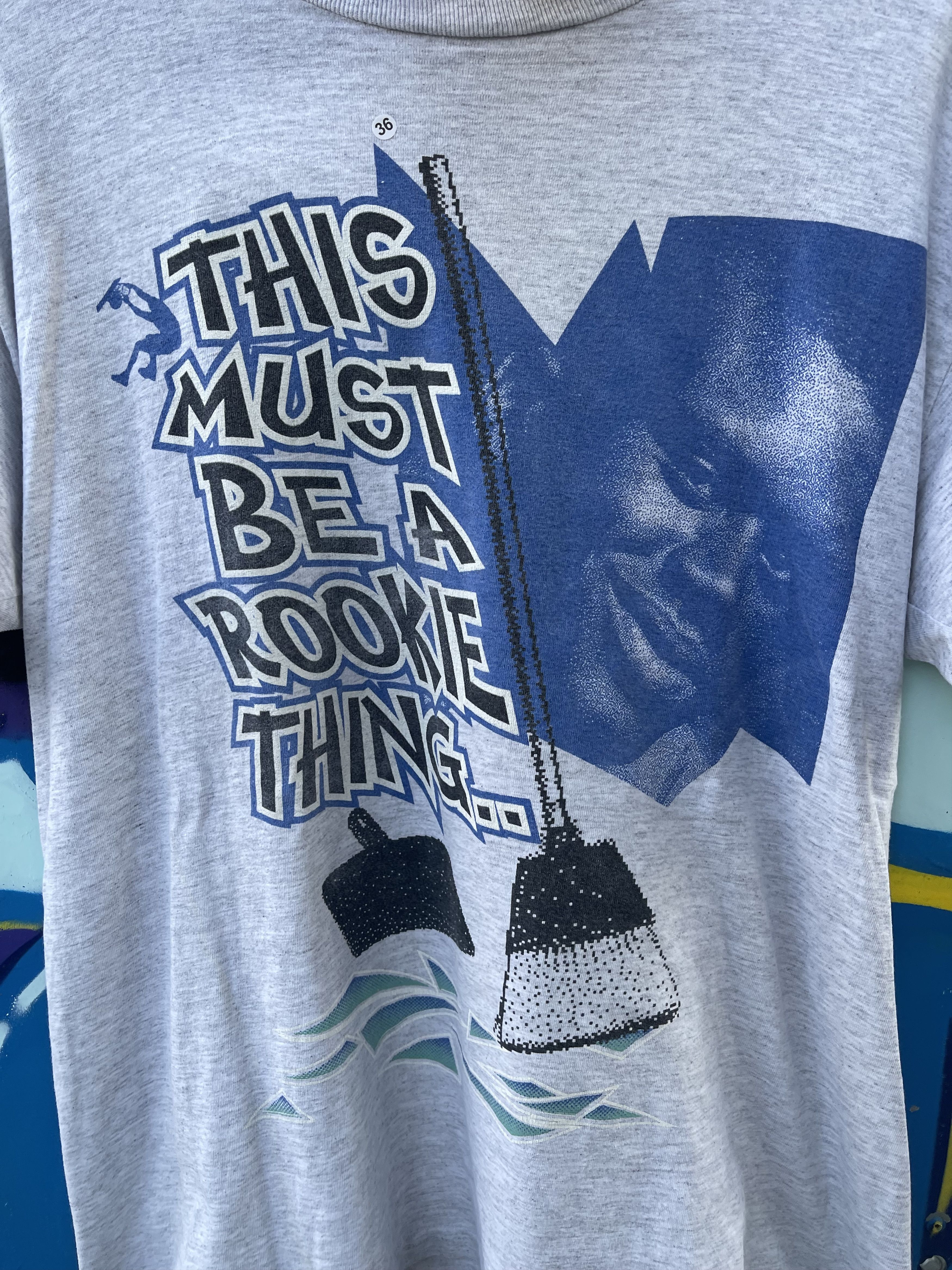 Reebok × Vintage Vintage Reebok Shaq Orlando Magic Rookie Thing T-shirt Size US L / EU 52-54 / 3 - 4 Thumbnail