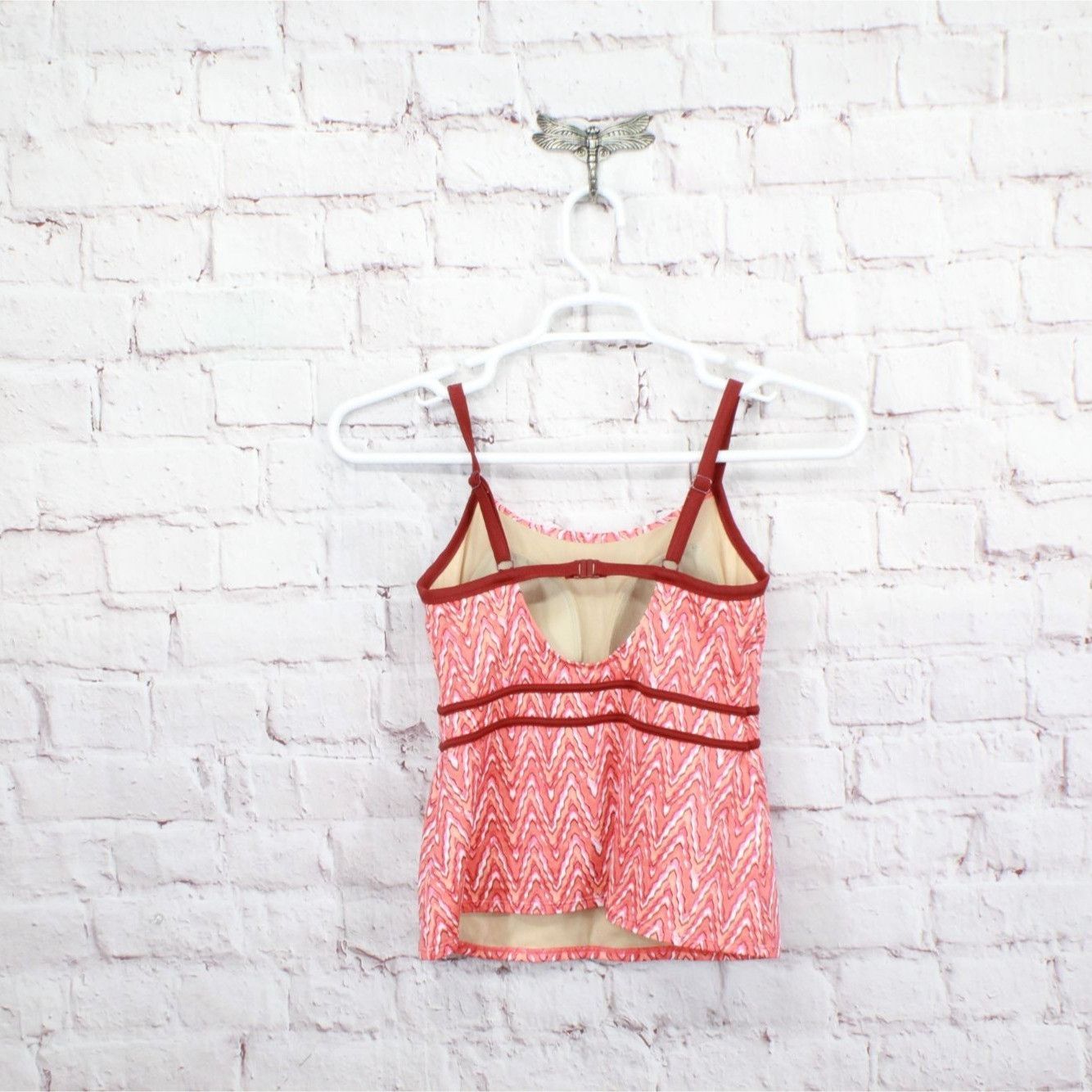 L.L. Bean LL Bean Tankini Swimsuit Top Lined Cups Print Size 4 Size S / US 4 / IT 40 - 6 Thumbnail