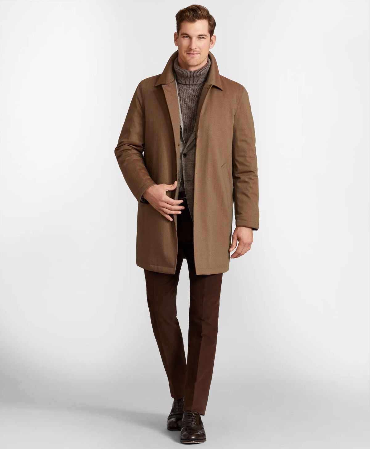 Brooks Brothers Mens coat Brooks Brothers Loro Piana Size US XXL / EU 58 / 5 - 15 Thumbnail
