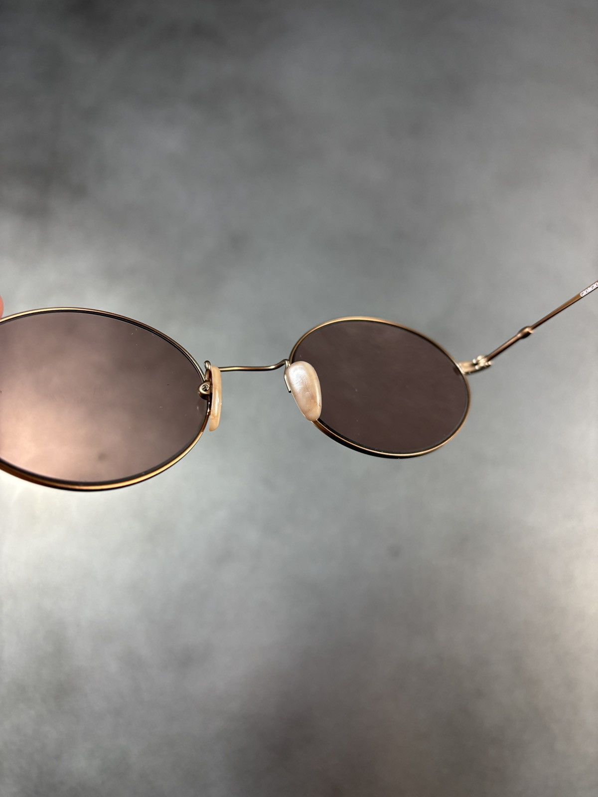 Giorgio Armani 1990s Giorgio Armani Sunglasses 642 Vintage Oval Old Money Size ONE SIZE - 17 Thumbnail