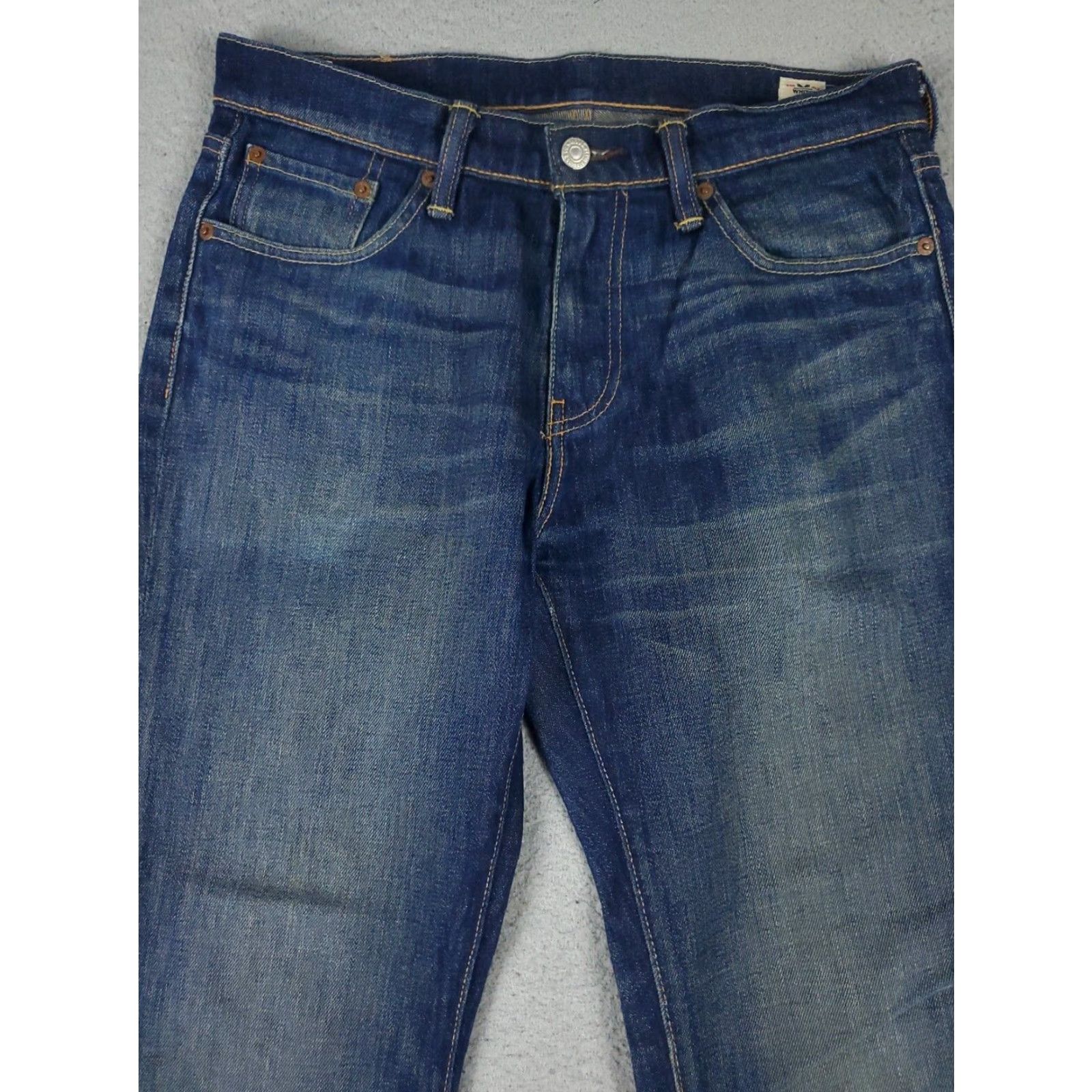 Levi's Levis 541 Athletic Fit Straight Leg Blue Denim Jeans Mens Size 30x30 Size US 30 / EU 46 - 2 Thumbnail