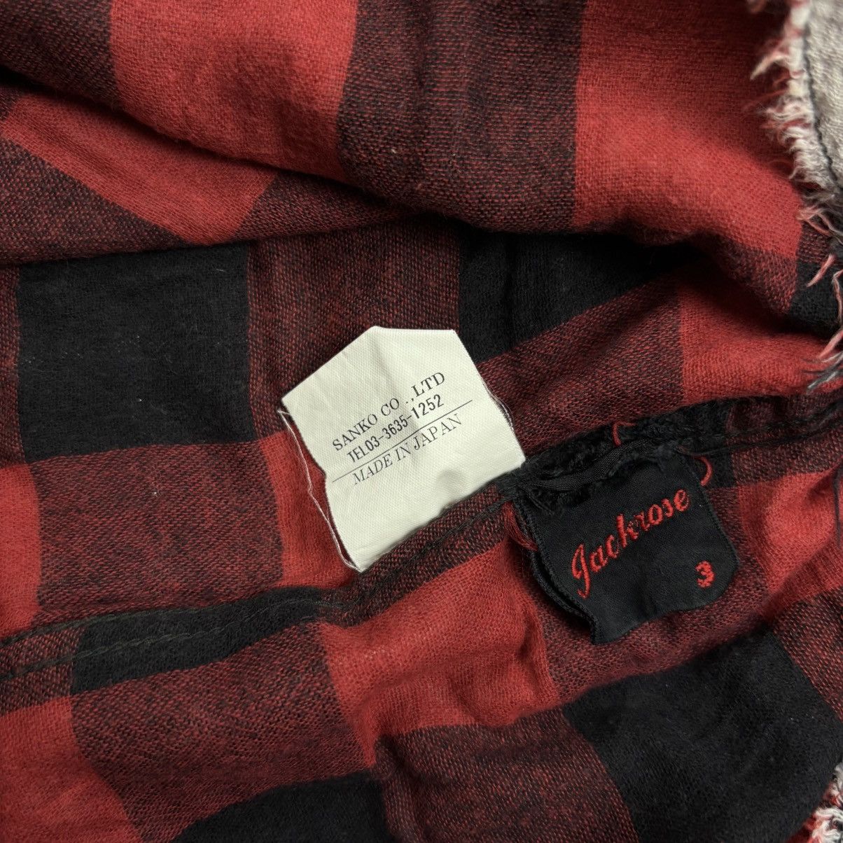 JACKROSE 2000s Jackrose - Distressed Western Flannel Shirt Size US M / EU 48-50 / 2 - 10 Thumbnail