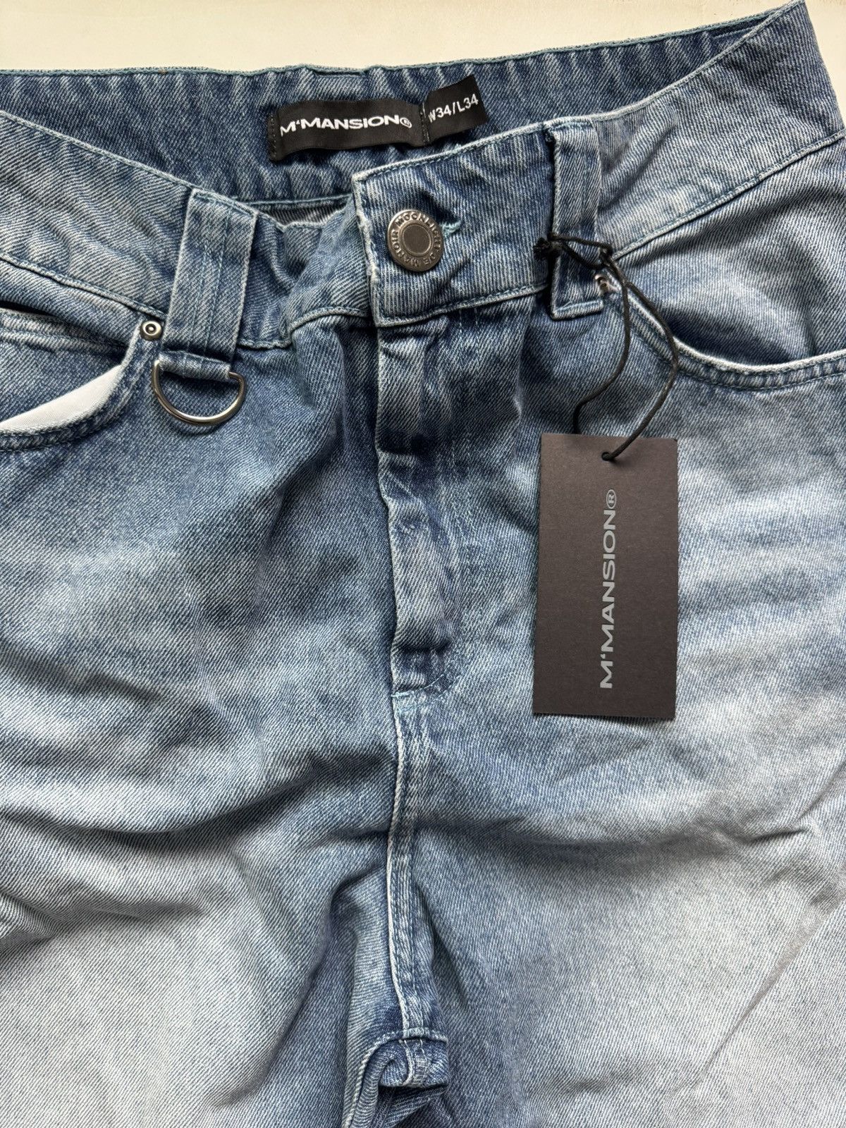 Other M’mansion SILHOUETTE DENIM - LIGHT BLUE Size US 34 / EU 50 - 9 Thumbnail