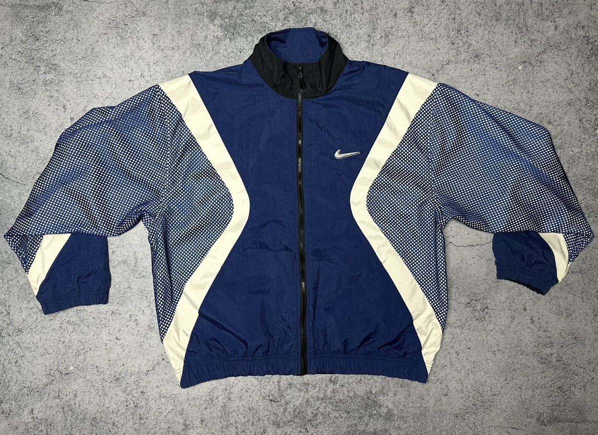Nike Vintage 90s Nike Reversible Big Swoosh Logo Jacket Size US XL / EU 56 / 4 - 2 Thumbnail