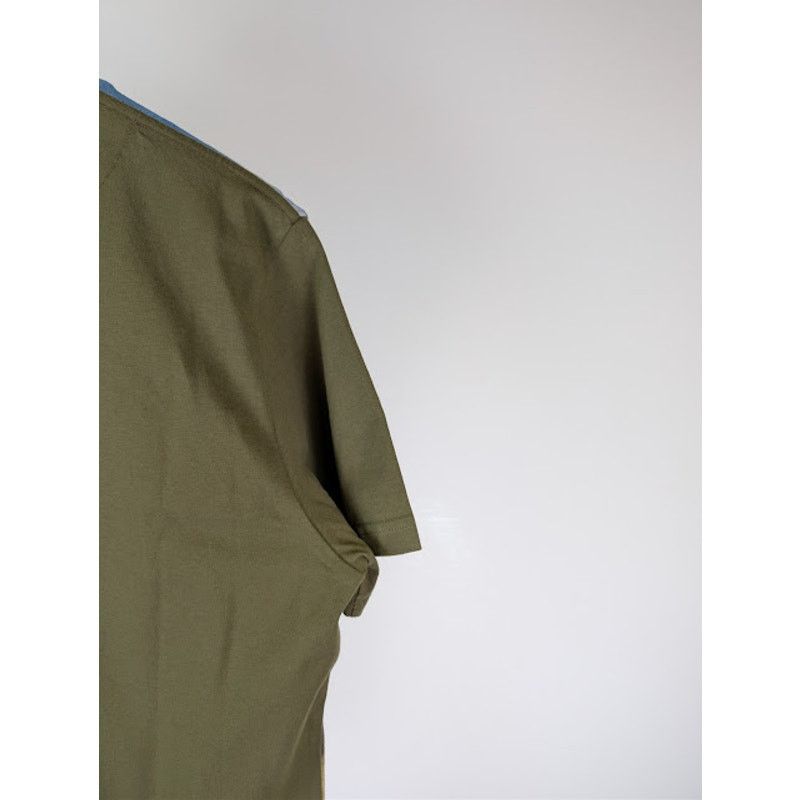 Moncler o1rshd1 Graphic Print Short Sleeve T-Shirt in Green / Khaki Size US L / EU 52-54 / 3 - 13 Thumbnail