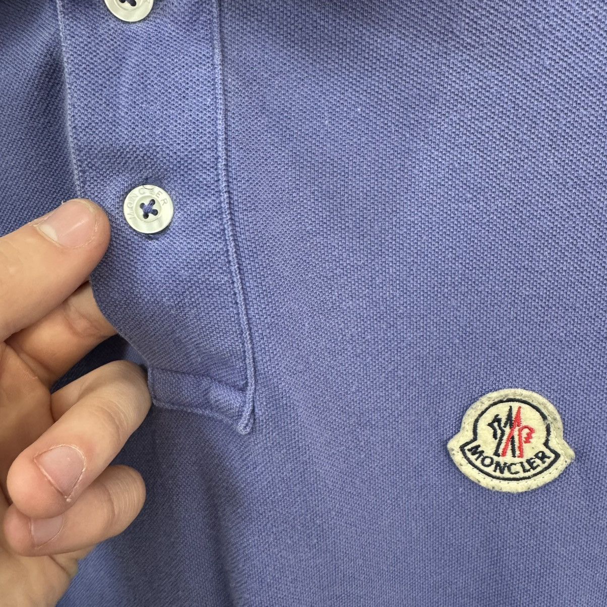 Moncler Moncler Polo Shirt Size US XL / EU 56 / 4 - 6 Thumbnail