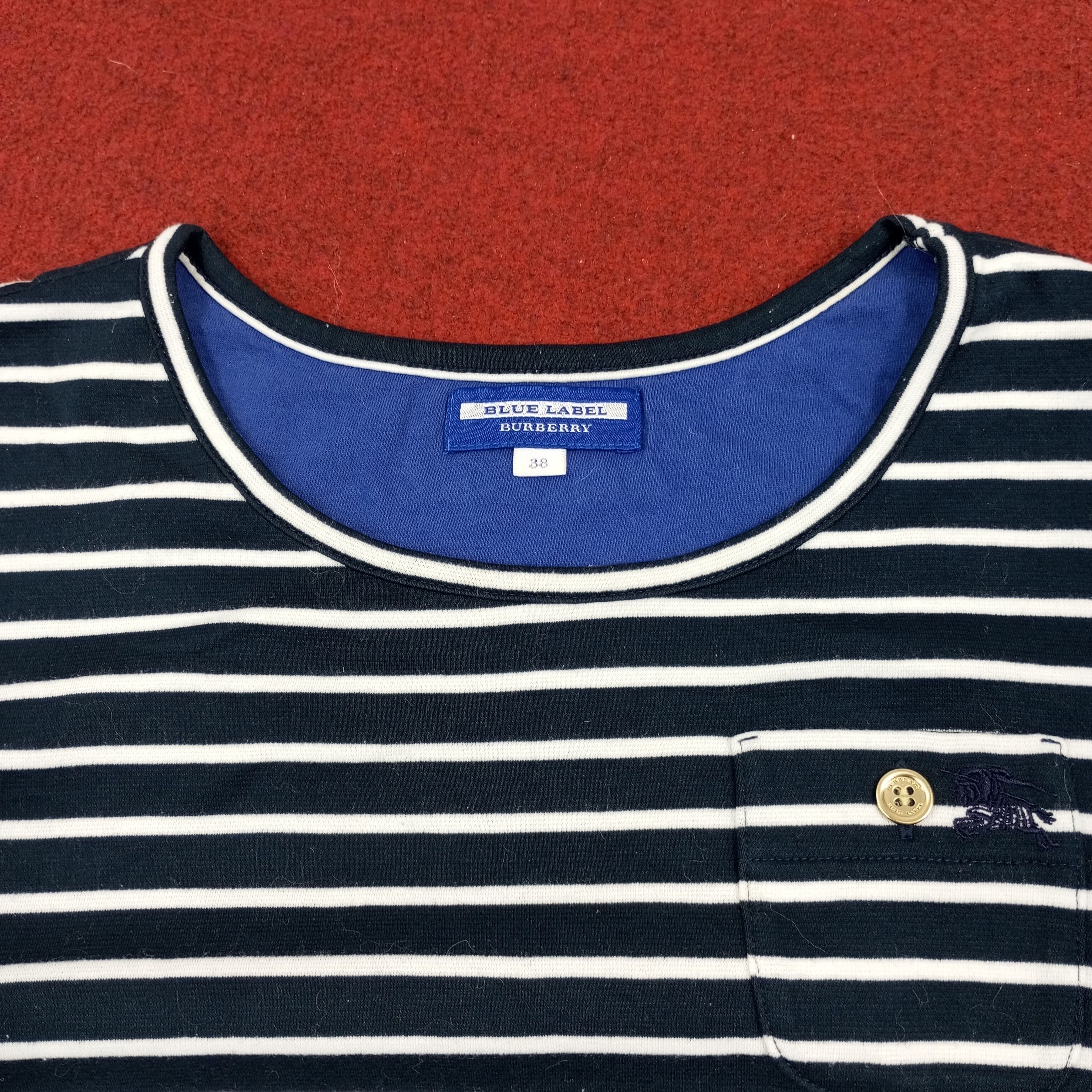 Burberry × Vintage Burberry Blue Label Fashion Brand Custom Art Dresses Size S / US 4 / IT 40 - 6 Thumbnail