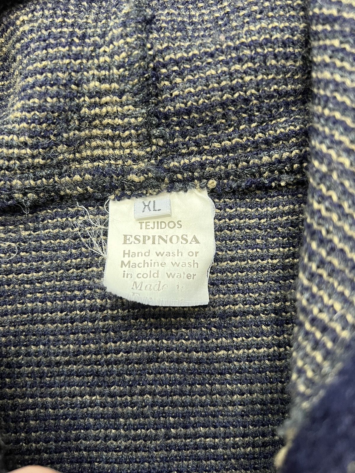 Vintage Jacket Tejidos Espinosa Indian Patterns vintage 90’s wool Size US XL / EU 56 / 4 - 3 Thumbnail