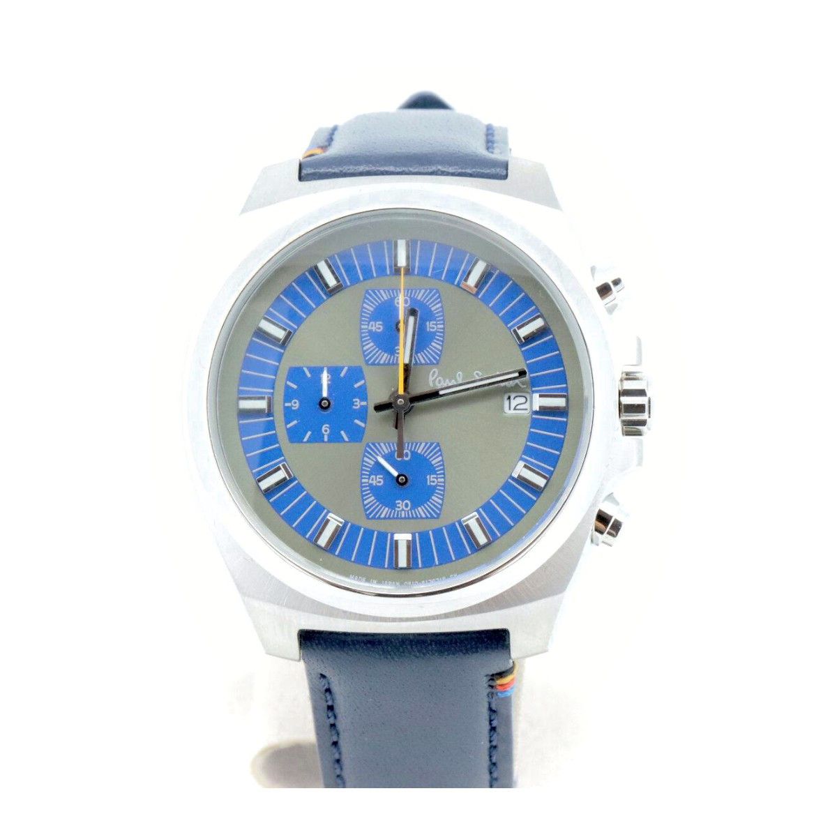 Paul Smith Paul Smith Paul Smith Archives Stainless Steel Watch Metal Quartz BA7-212-90 DUTY FREE for USA Size ONE SIZE - 1 Thumbnail