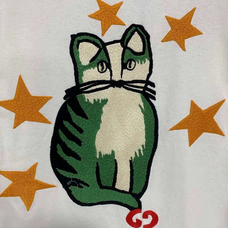 Gucci GucciKitten embroidered short sleeves 2503-Nextarrow Size US XXS / EU 40 - 3 Thumbnail