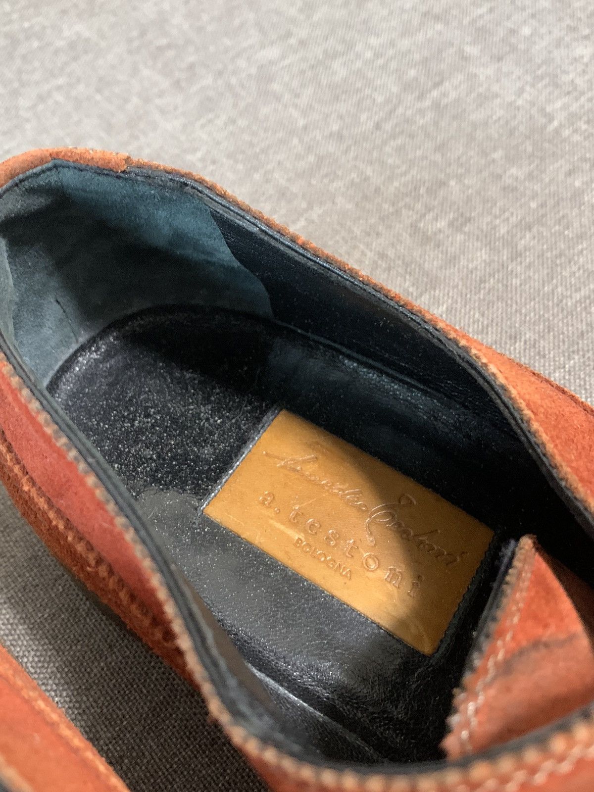 Testoni A. Testoni Suede Formal Shoes Size US 8 / EU 41 - 4 Thumbnail