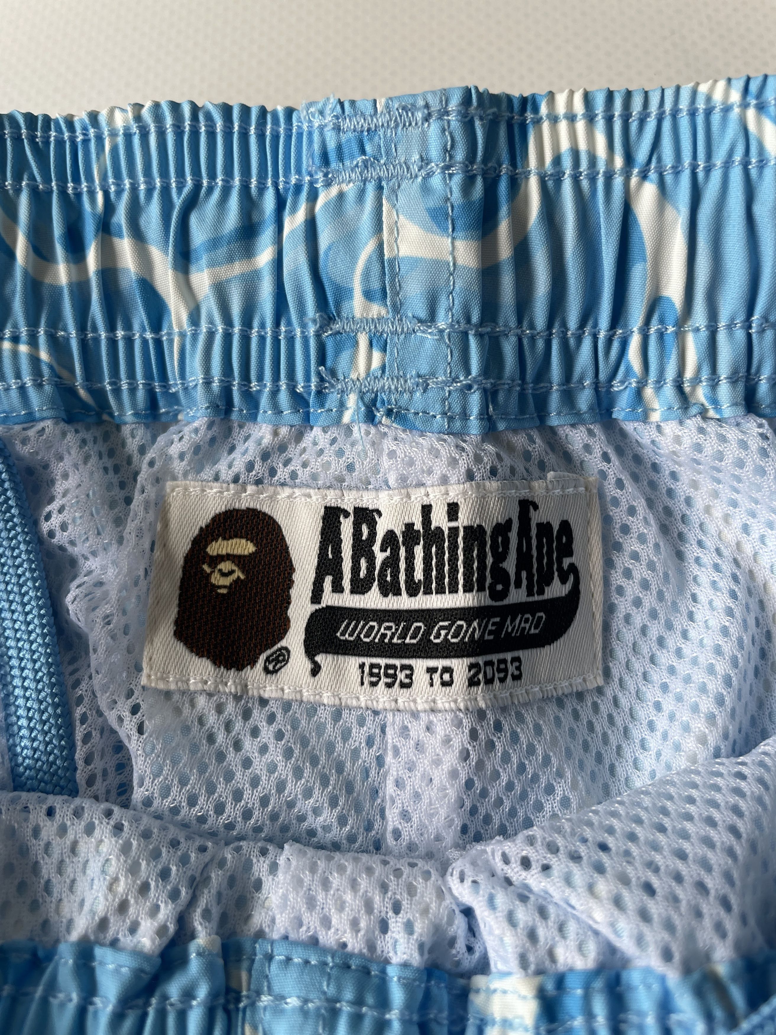 Bape ABC SEA SURFACE CAMO BEACH SHORTS Size US 34 / EU 50 - 9 Thumbnail