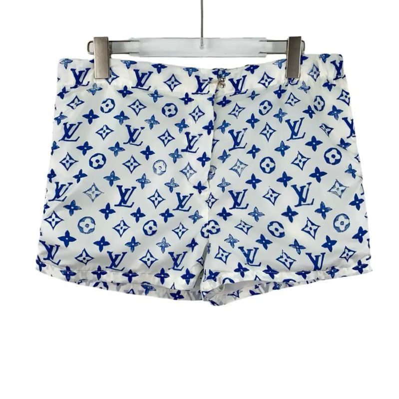 Louis Vuitton Louis Vuitton Colorful Nylon Women's Shorts 0089 Size 23" - 1 Thumbnail