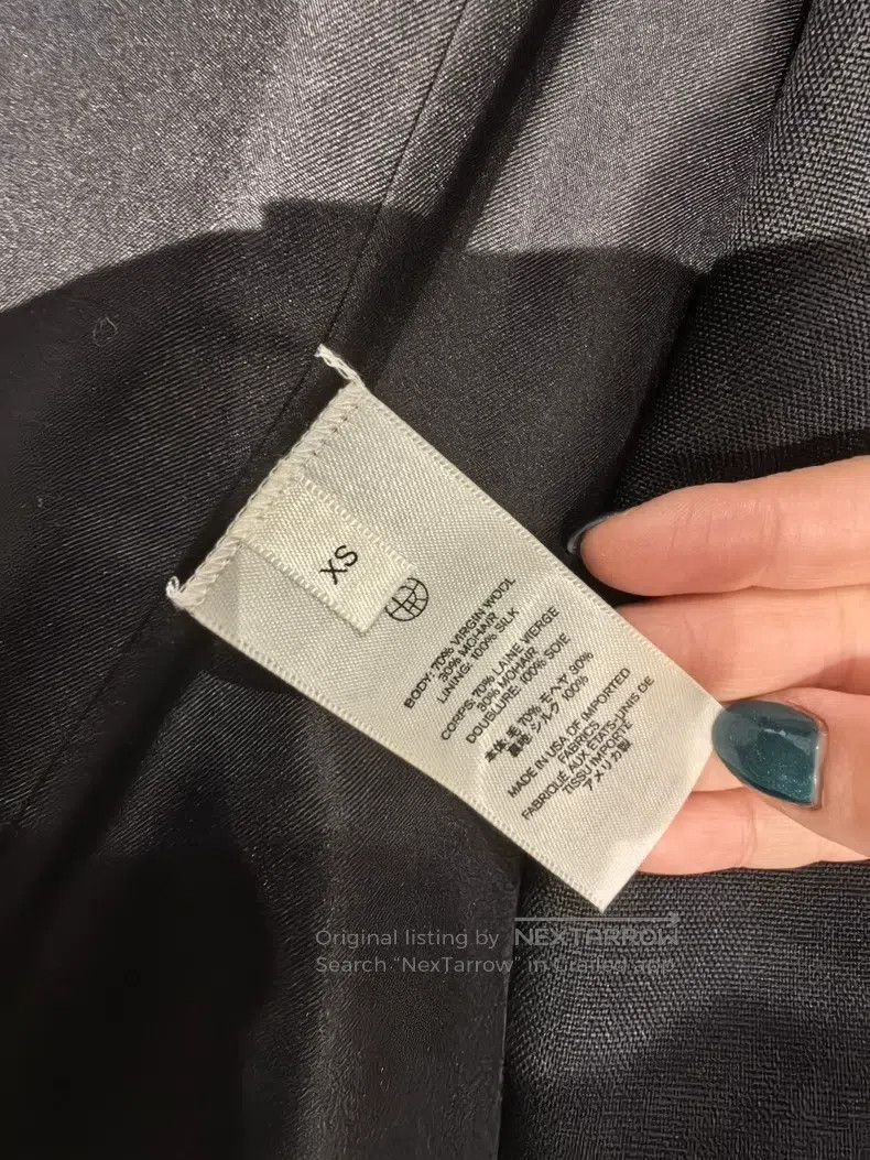 The Row The Row Silk Wool Blazer Coat Size XS / US 0-2 / IT 36-38 - 5 Thumbnail