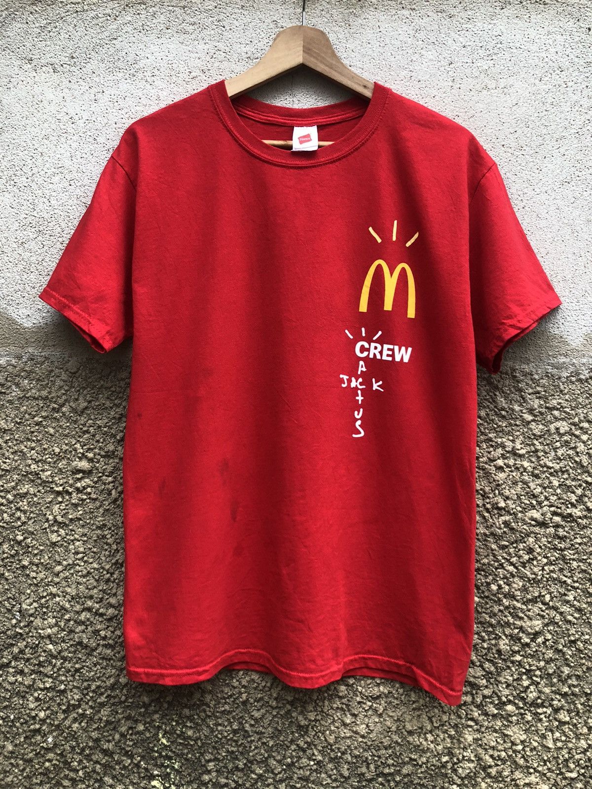 Band Tees × Travis Scott Travis Scott Cactus Jack Mcdonald Crew Tshirt Size US M / EU 48-50 / 2 - 1 Thumbnail