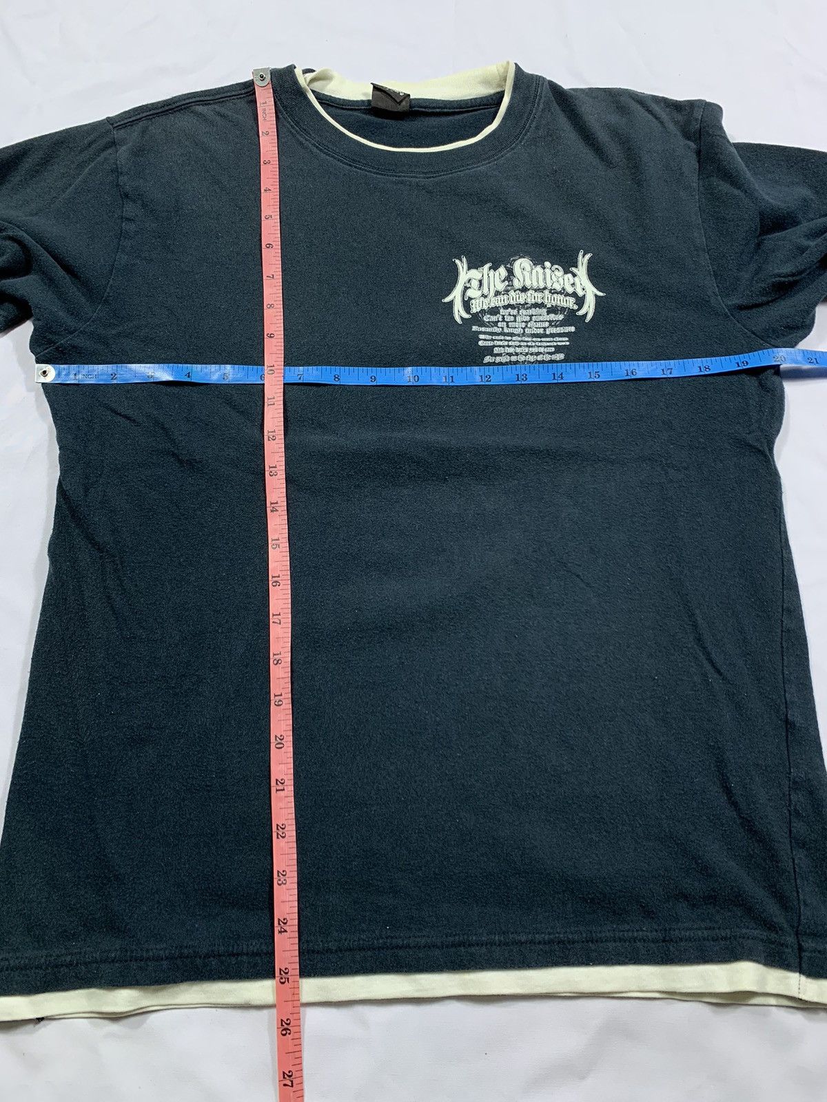 14th Addiction JAPANESE BEAUMERE DOUBLE LAYER POEM LONG SLEEVE STYLE Size US L / EU 52-54 / 3 - 5 Thumbnail