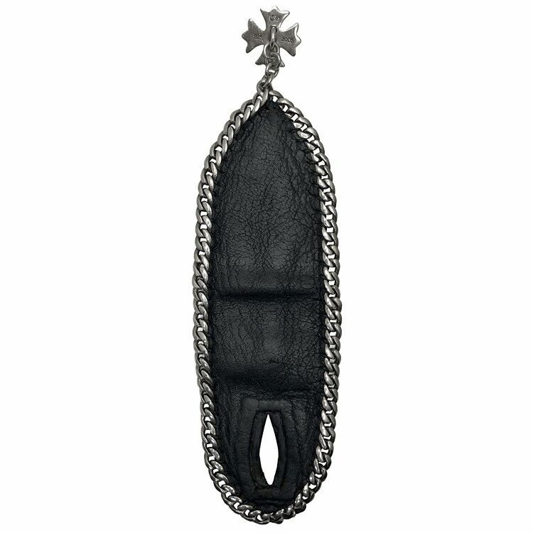 Chrome Hearts Chrome Hearts Plus Charm Leather Bracelet Size ONE SIZE - 7 Thumbnail