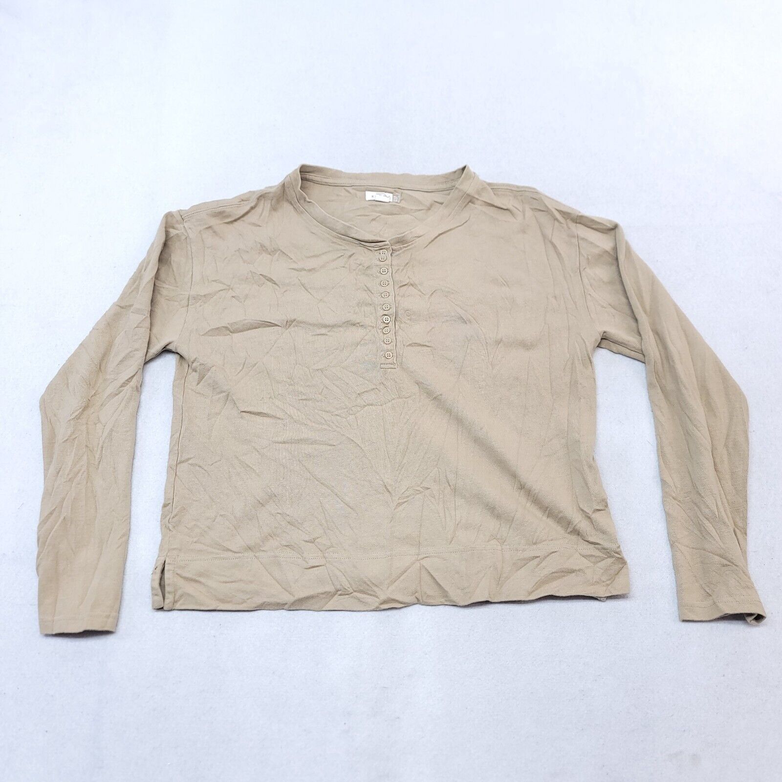 Gap Gap Casual Pullover Shirt Womens Size Extra Large XL Beige Size XL / US 12-14 / IT 48-50 - 2 Thumbnail