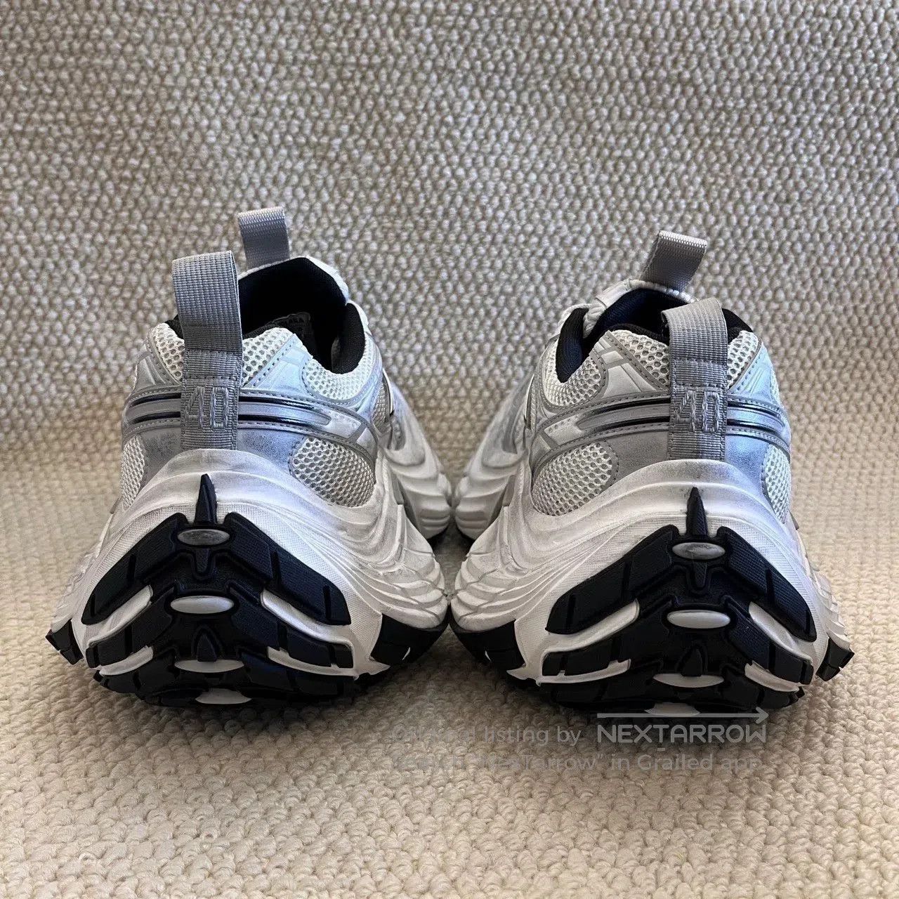 Balenciaga balenciaga 10xl gray low. Size US 10 / EU 43 - 4 Thumbnail