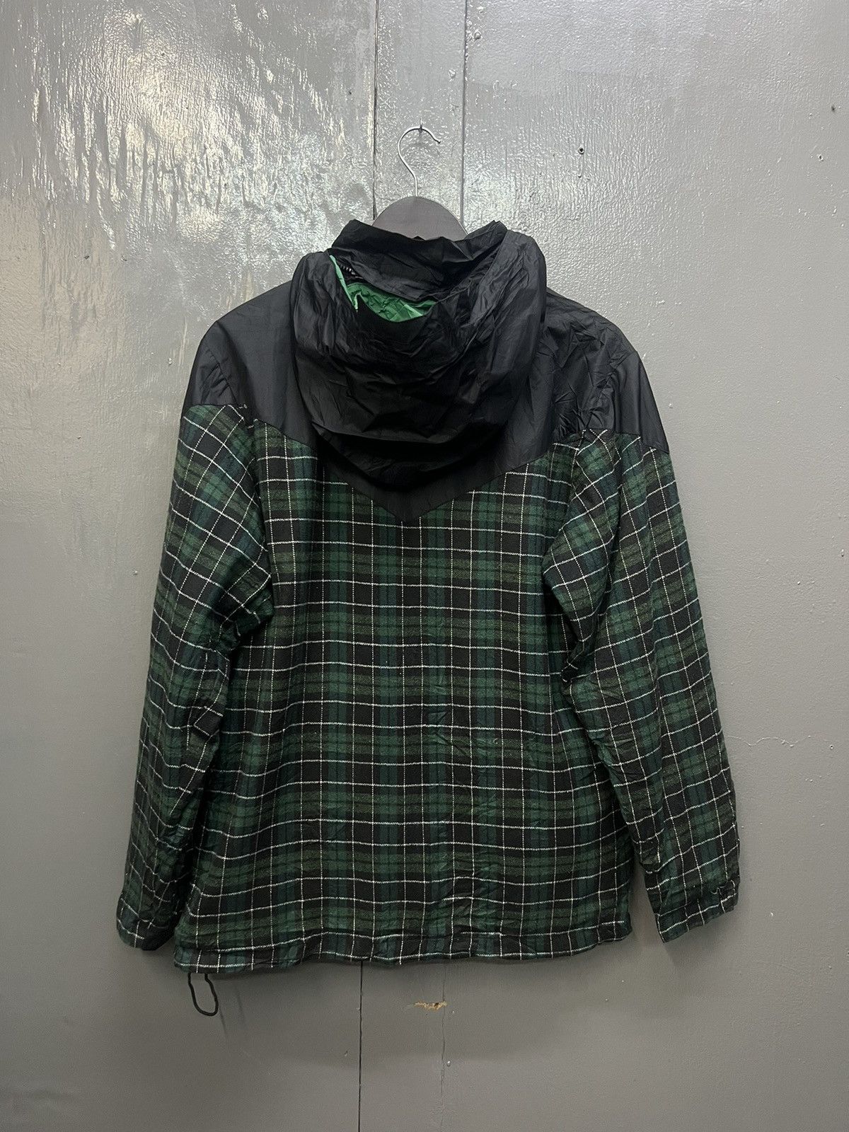 Japanese Brand Cotton Hoodie With Nylon Lining Jacket Size US XL / EU 56 / 4 - 2 Thumbnail
