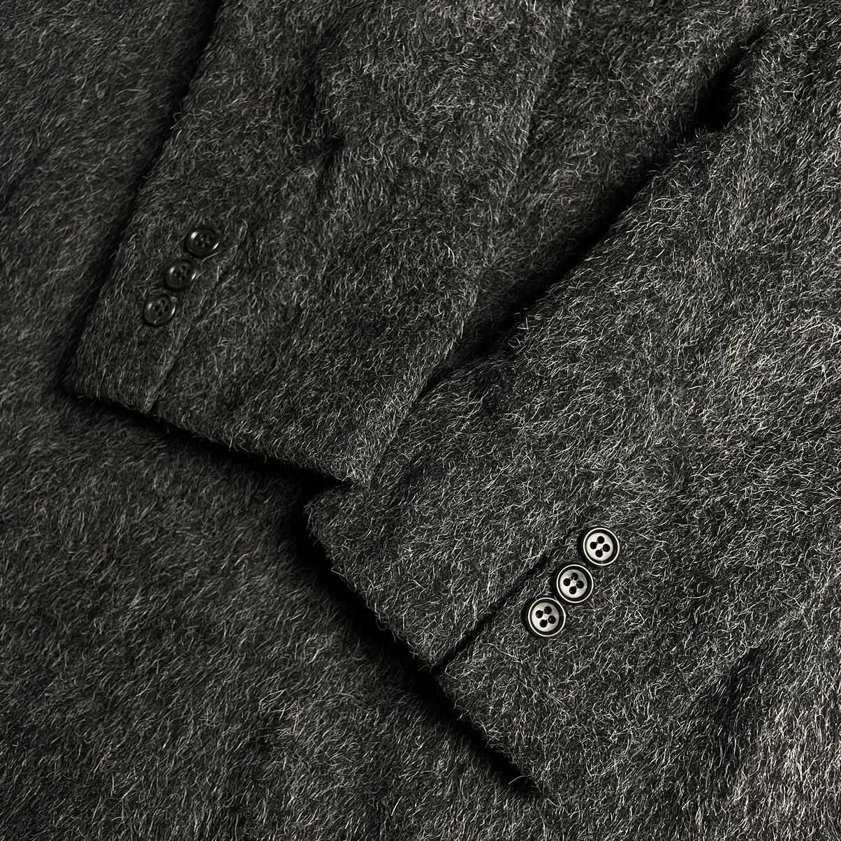 Ryuichiro Shimazaki 🇯🇵 RYUICHIRO SHIMAZAKI HOMME MOHAIR LONG COAT JACKET Size US M / EU 48-50 / 2 - 11 Thumbnail