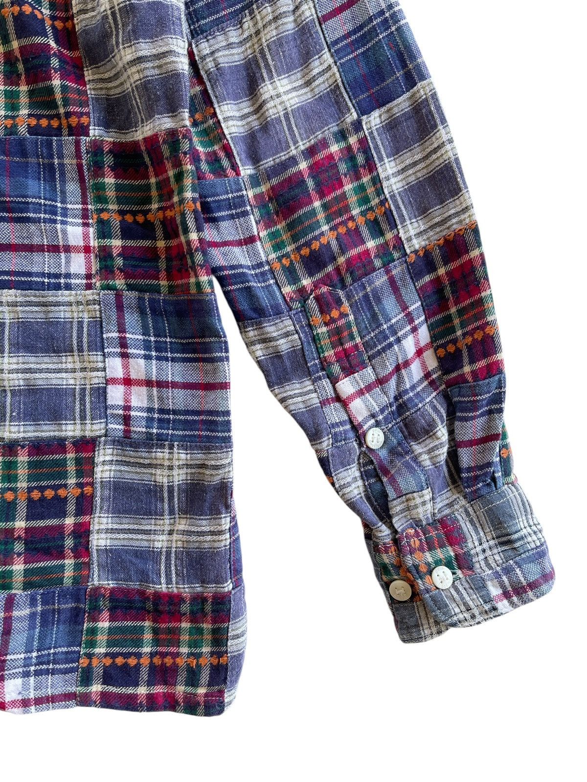 Flannel Mad Hectique Japan Patchwork Shirt Size US L / EU 52-54 / 3 - 6 Thumbnail