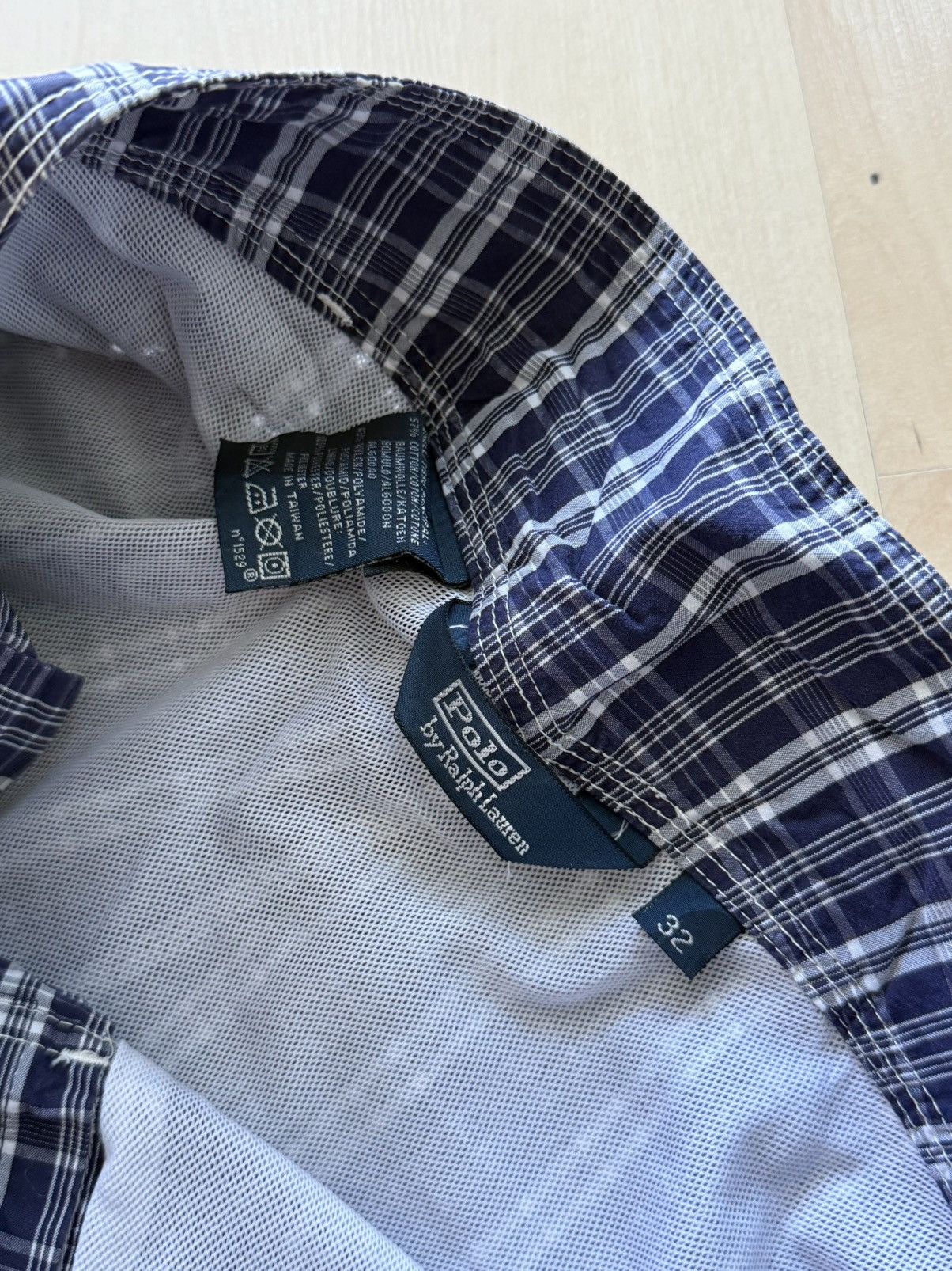 Polo Ralph Lauren Polo Ralph Lauren checkered swim shorts vintage PRL Size US 32 / EU 48 - 4 Thumbnail