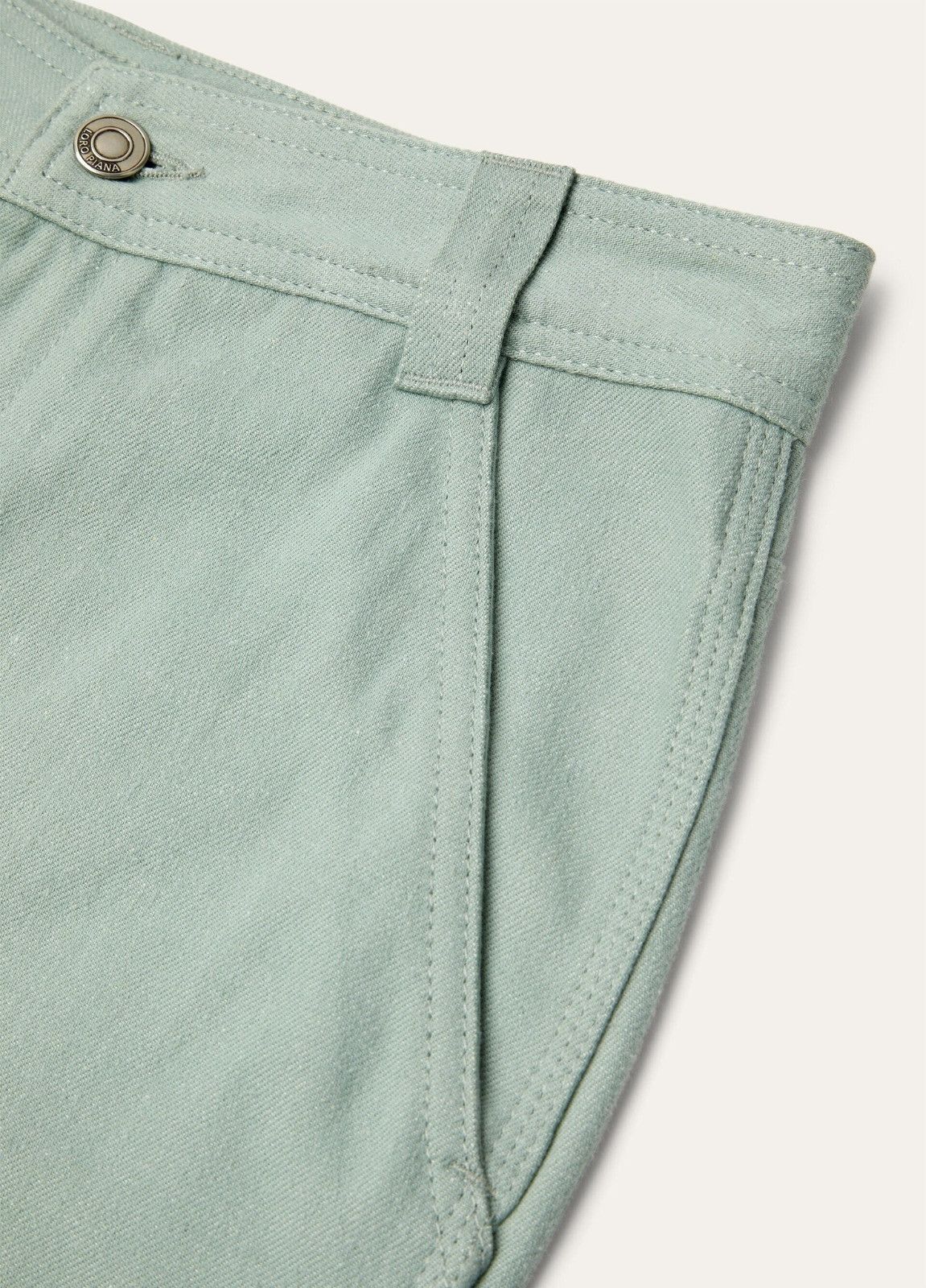 Loro Piana o1srvl11e0526 FAP4171 Garey Jeans in Light Blue Size 28" / US 6 / IT 42 - 3 Thumbnail
