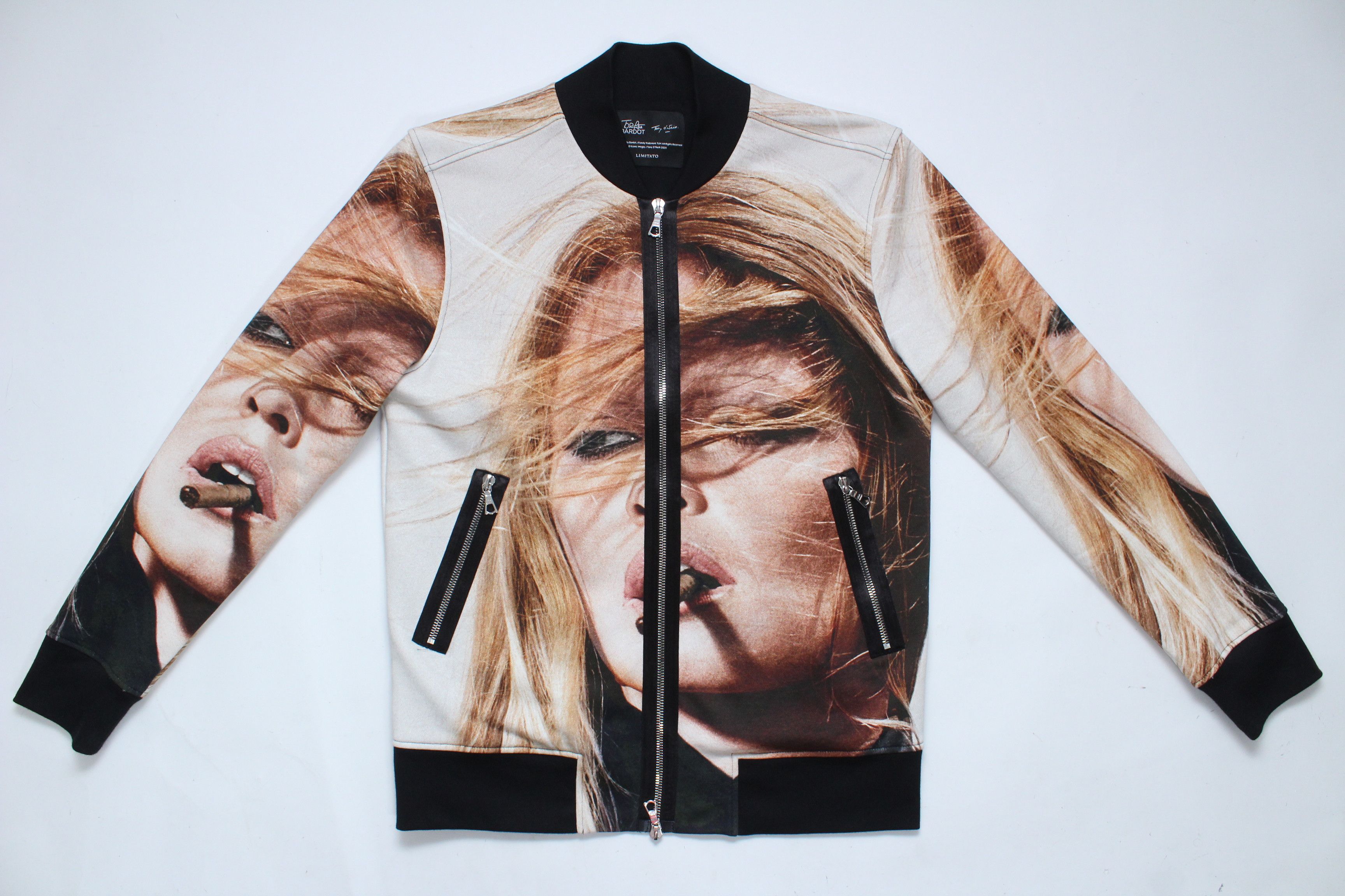 Limitato Limitato Kate Moss Cigar Photo Print Bomber Jacket S Size US S / EU 44-46 / 1 - 8 Thumbnail