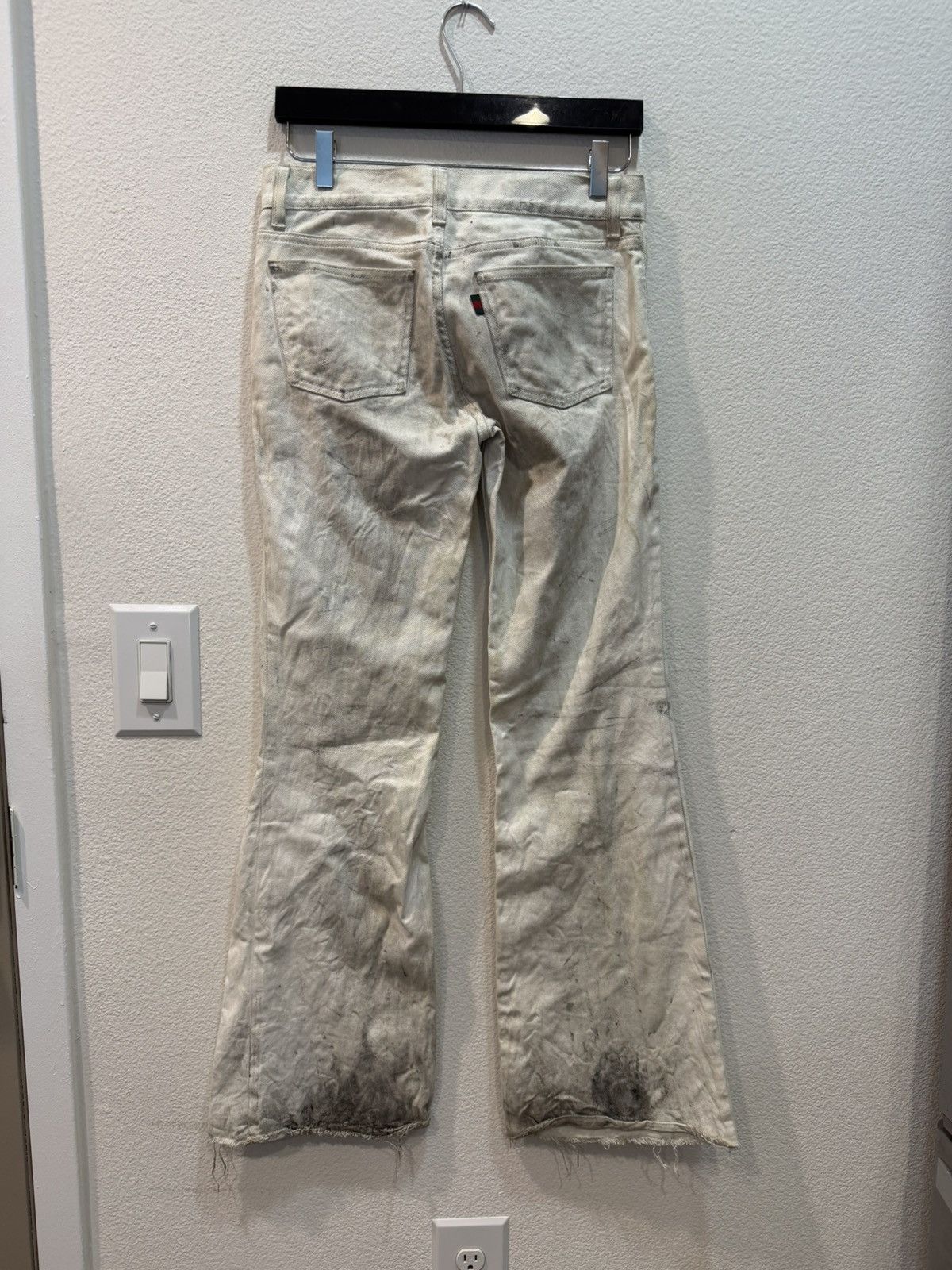 Gucci Tom Ford Gucci Dirty Wash Flare Denim Jeans Size US 30 / EU 46 - 4 Thumbnail