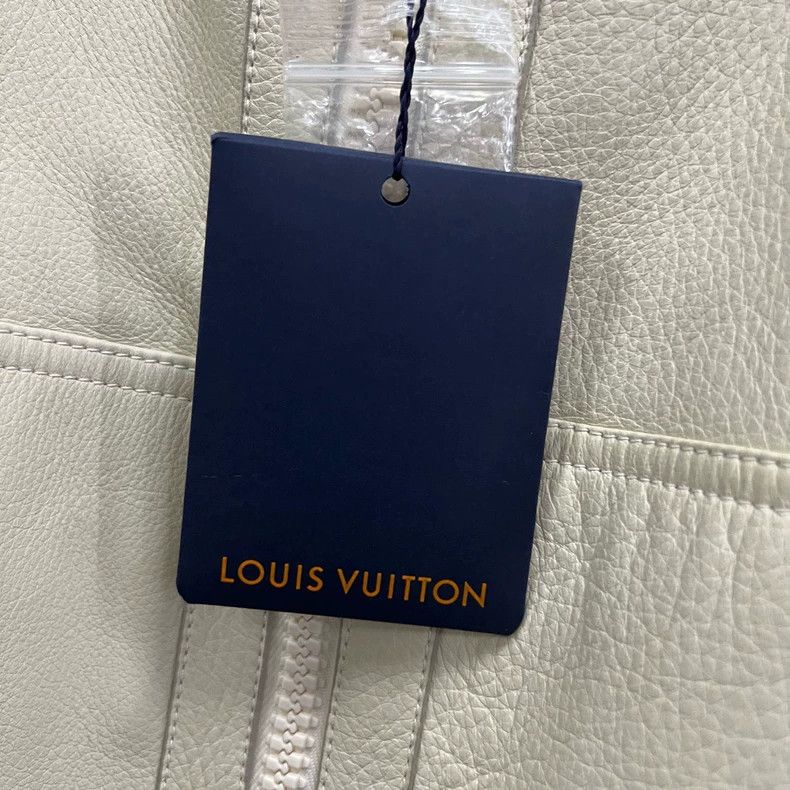 Louis Vuitton Louis Vuitton Beige leather aviator jacket 2501-Nextarrow Size US L / EU 52-54 / 3 - 3 Thumbnail