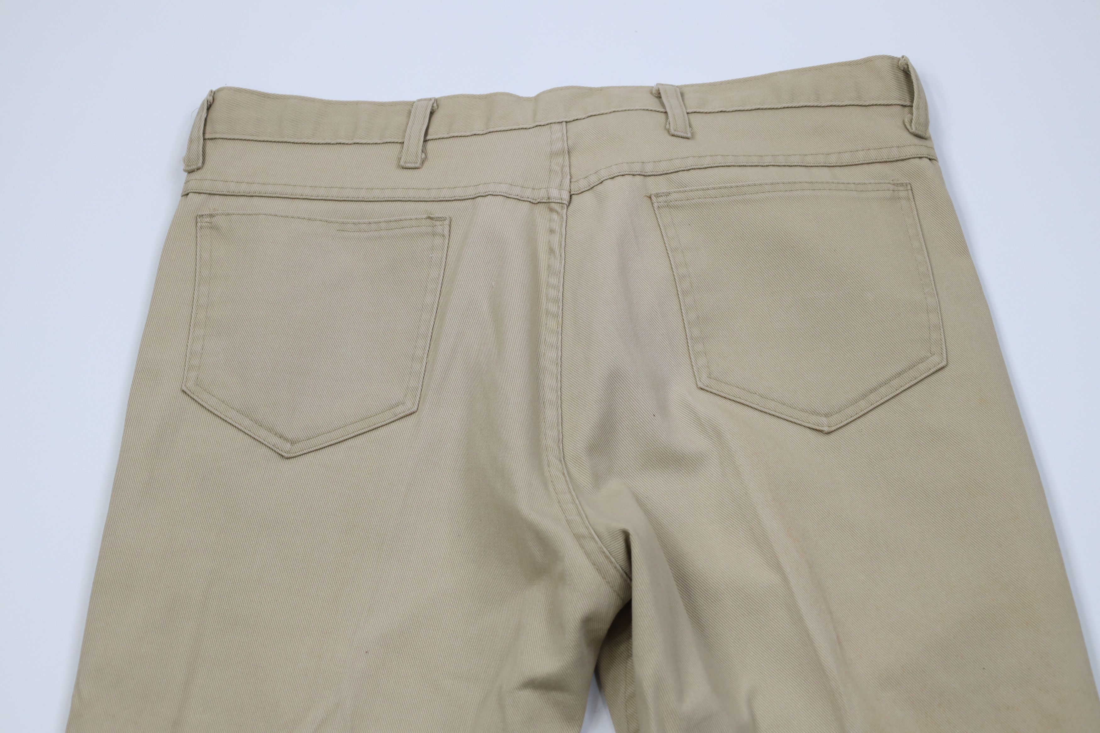 Vintage Vintage 70s Streetwear Wide Leg Bell Bottoms Twill Jeans USA Size US 38 / EU 54 - 11 Thumbnail