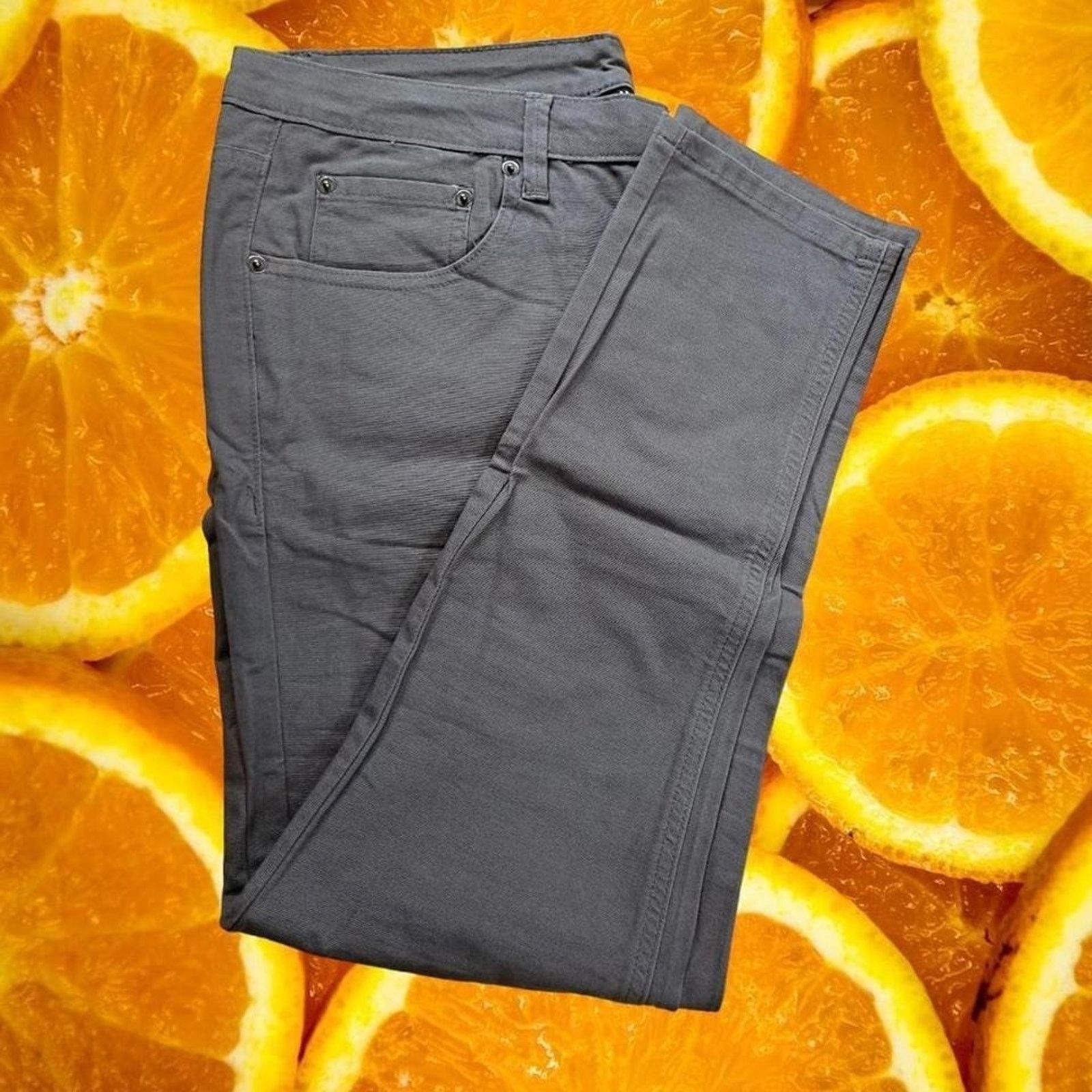 Other Under U-510 Men's Pants, Gray Canvas Trousers Size 36x26 Size US 36 / EU 52 - 1 Thumbnail