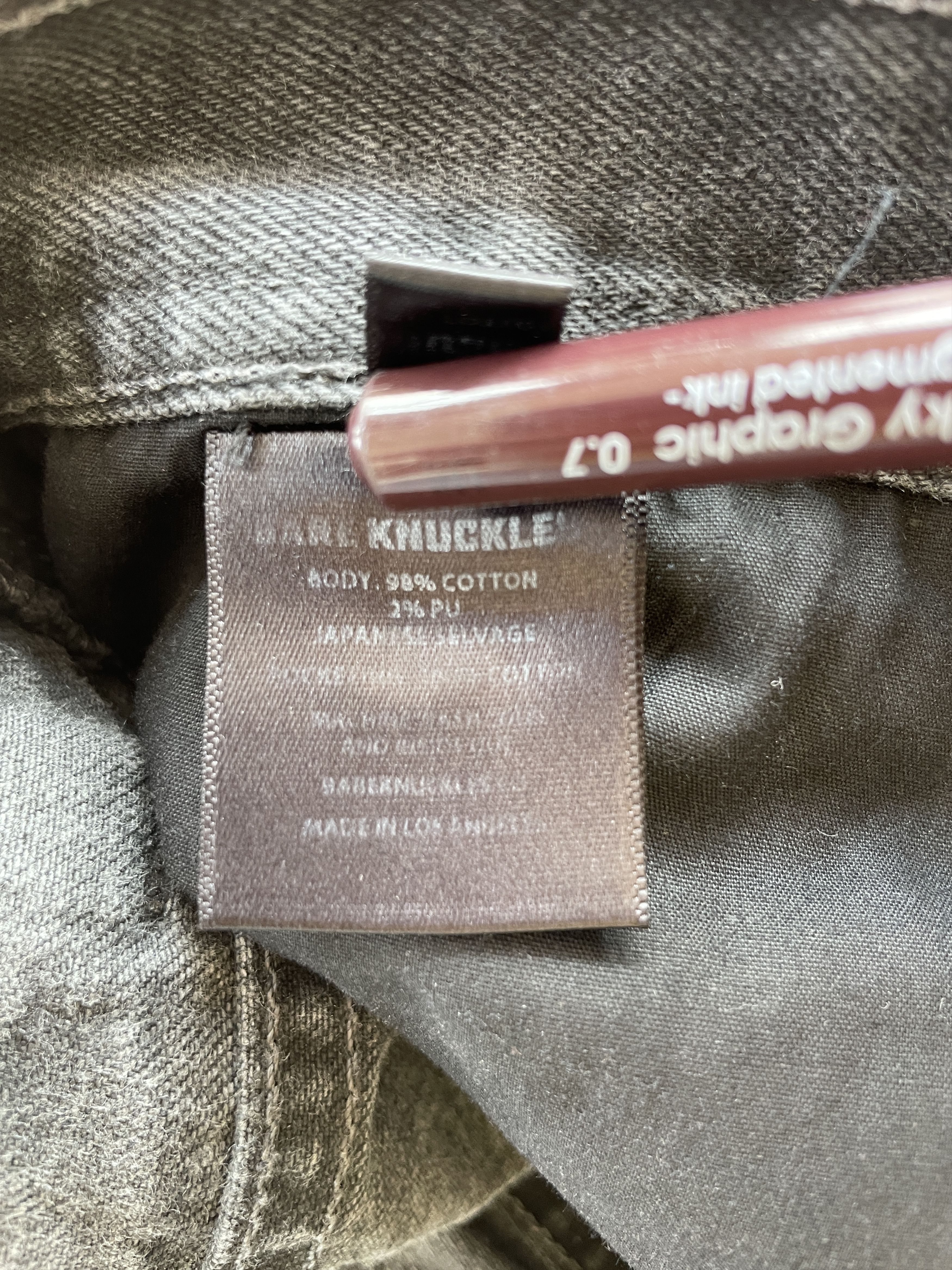 Bare Knuckles Bare Knuckles Collection 1 sample jeans Size US 32 / EU 48 - 8 Thumbnail