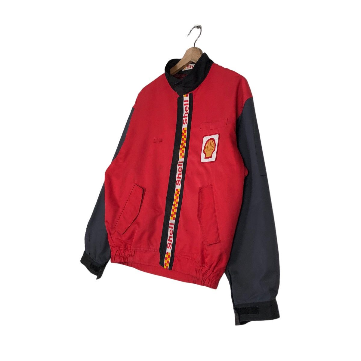 Japanese Brand 🔥Vintage Bomber Jacket Shell Racing Formula 1 Racing Size US L / EU 52-54 / 3 - 2 Thumbnail