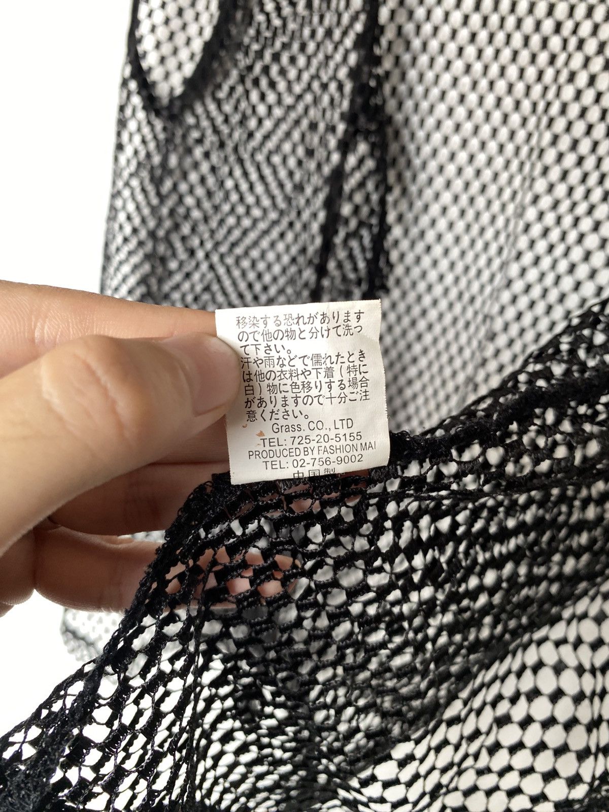 If Six Was Nine × Japanese Brand × Le Grande Bleu (L.G.B.) Rupuau Fishnet Sleeveless Top Size US M / EU 48-50 / 2 - 6 Thumbnail