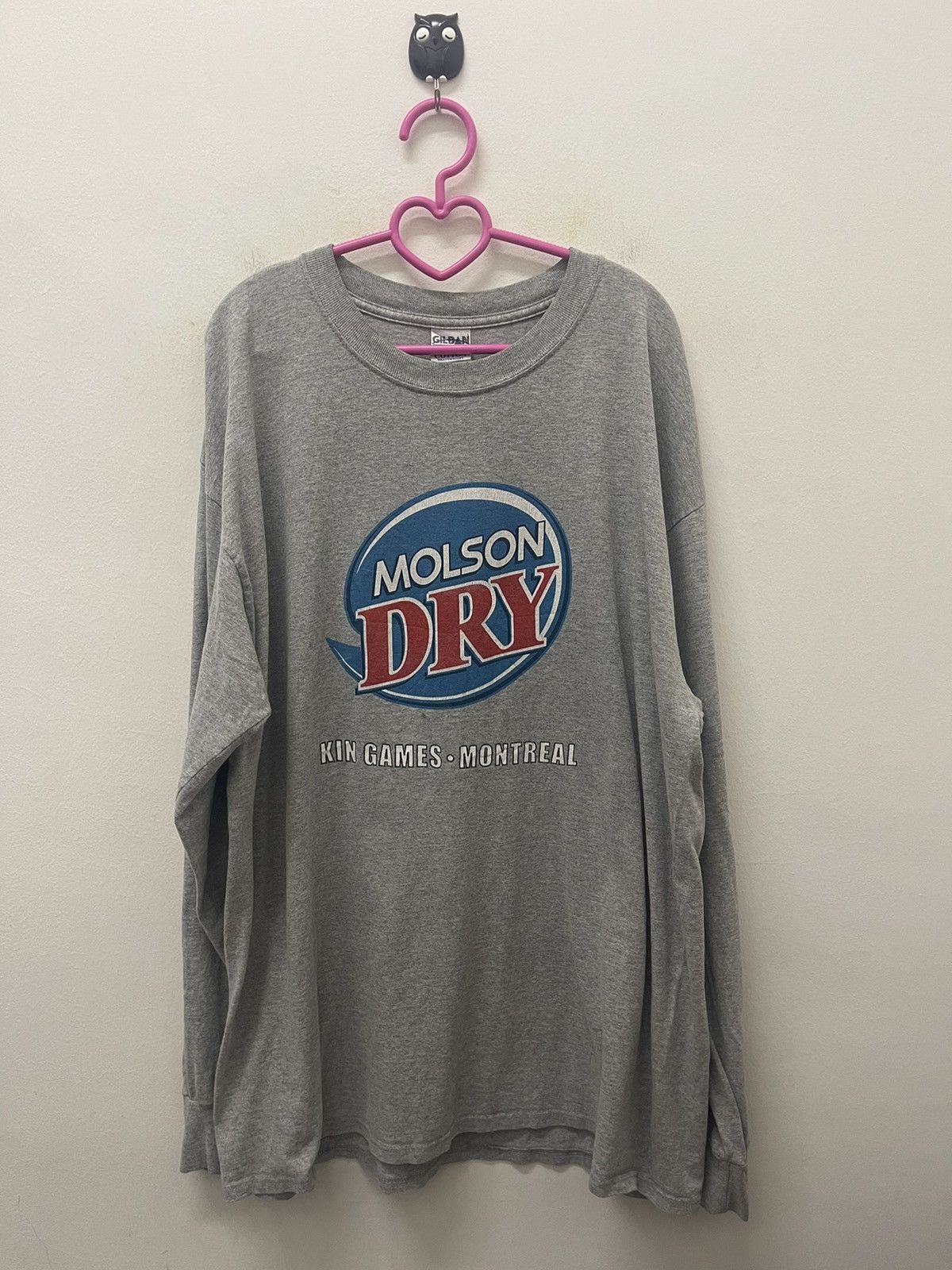 Vintage Rare Vintage KIN GAMES Molson Dry McGill University Size US XL / EU 56 / 4 - 1 Thumbnail