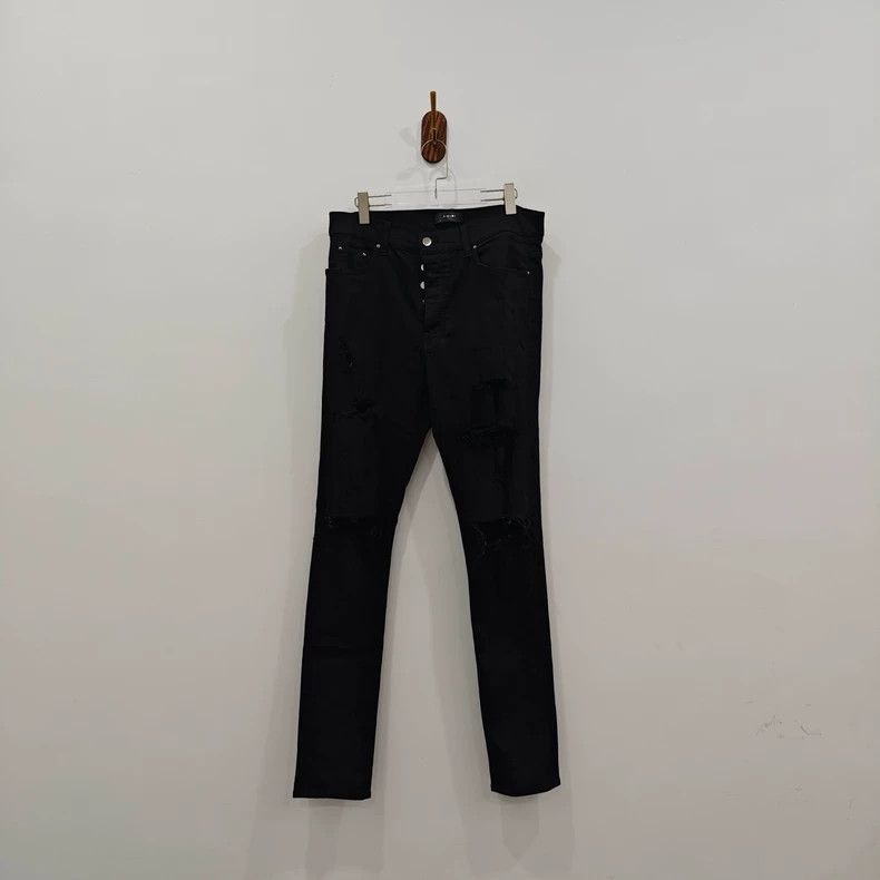 Amiri Amiri black jeans Size US 34 / EU 50 - 1 Thumbnail
