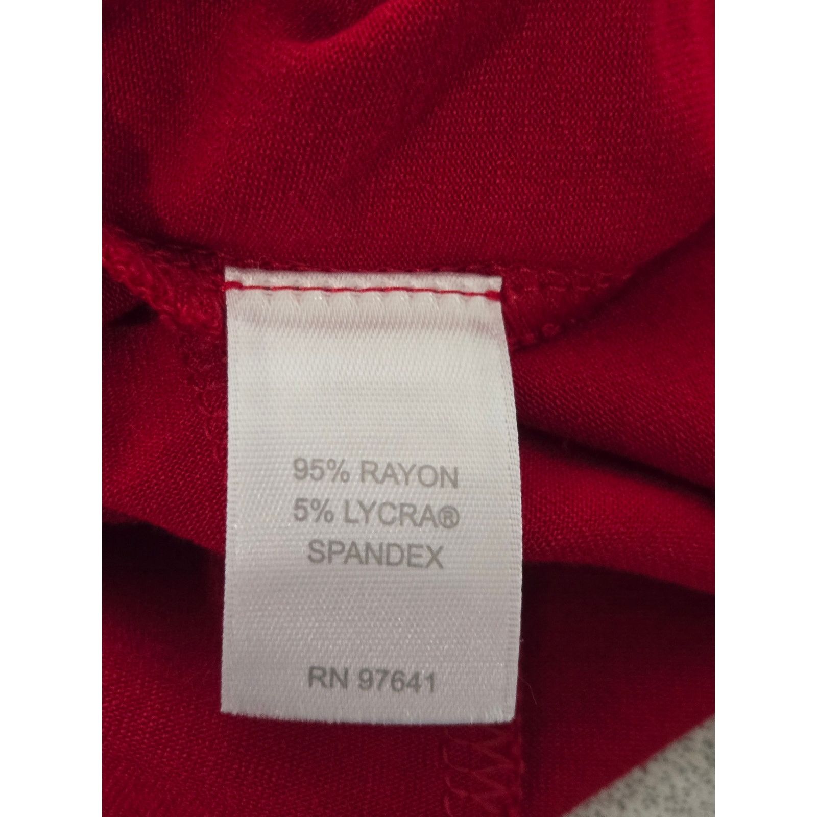 J. Jill J. Jill Red Long Sleeve Liquid Knit Top Large Petite Size L / US 10 / IT 46 - 5 Thumbnail