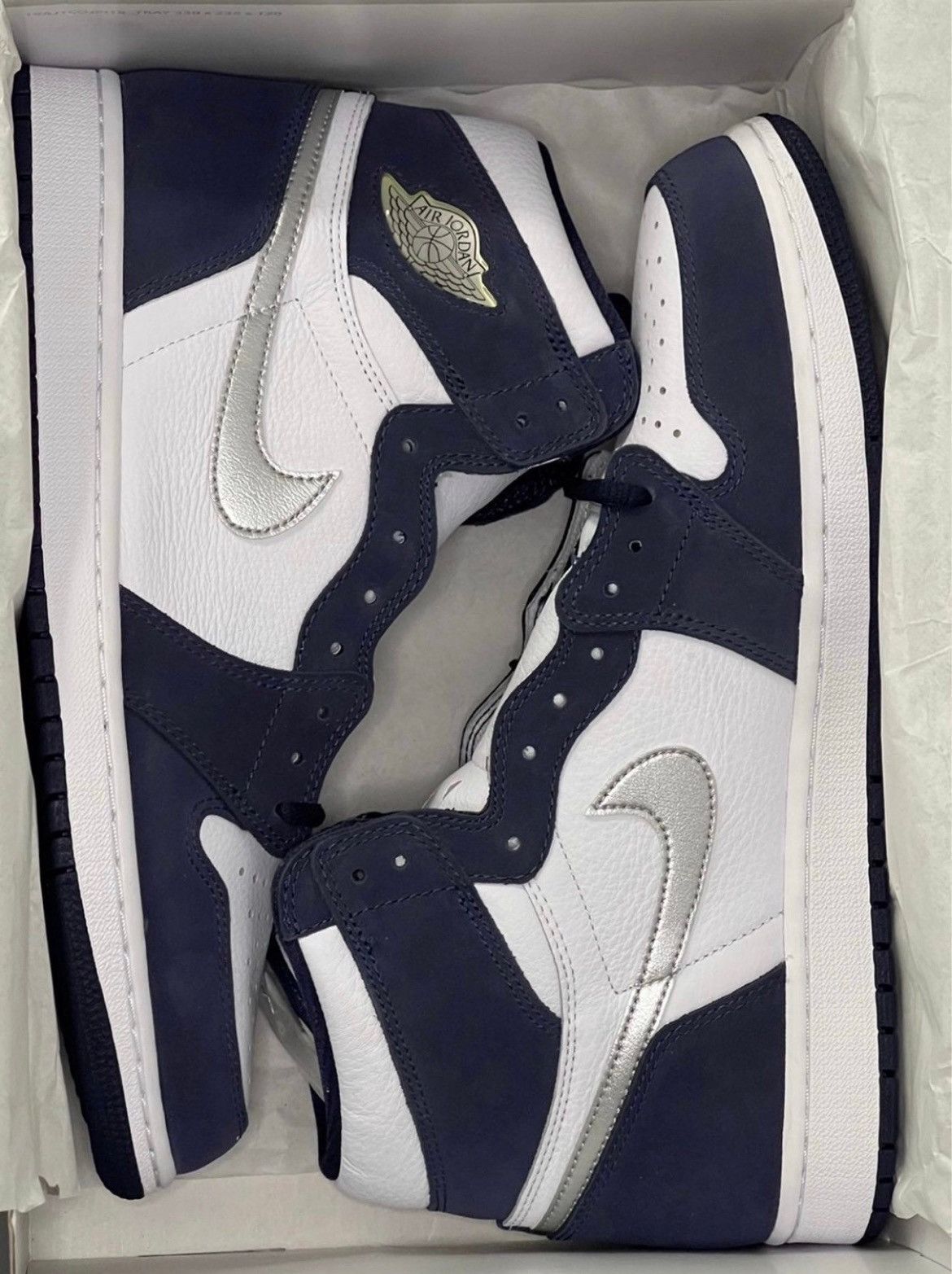 Nike Nike Air Jordan 1 Retro High CO.JP Midnight Navy Sz 11.5 Size US 11.5 / EU 44-45 - 2 Thumbnail