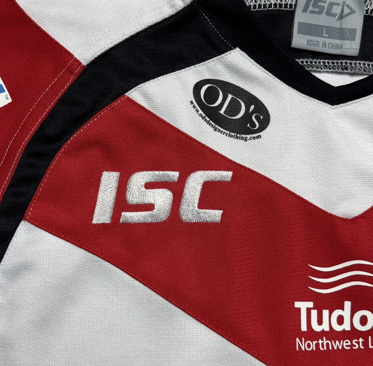 Other St Helens 2013 Home Rugby Shirt Jersey ISC Size US L / EU 52-54 / 3 - 6 Thumbnail