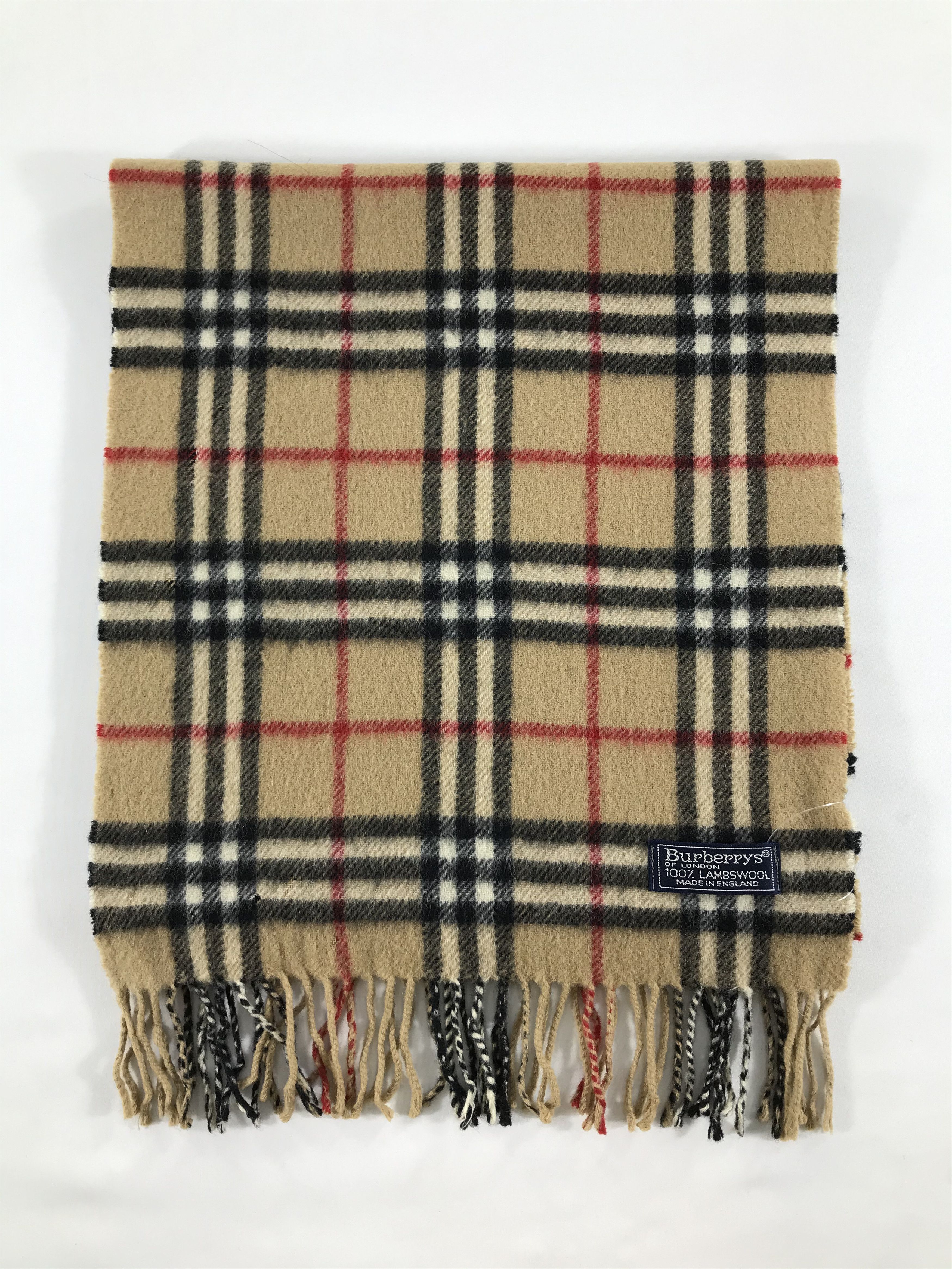 Burberry Vintage Burberry Scarf/Muffler/Neckwear MF1466 Size ONE SIZE - 2 Thumbnail