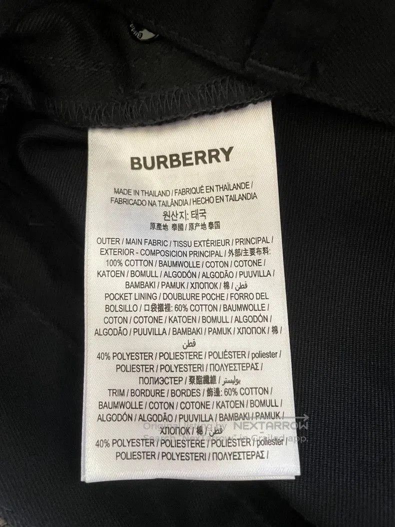 Other Burberry Black Casual Pants W36L32. Size US 36 / EU 52 - 8 Thumbnail